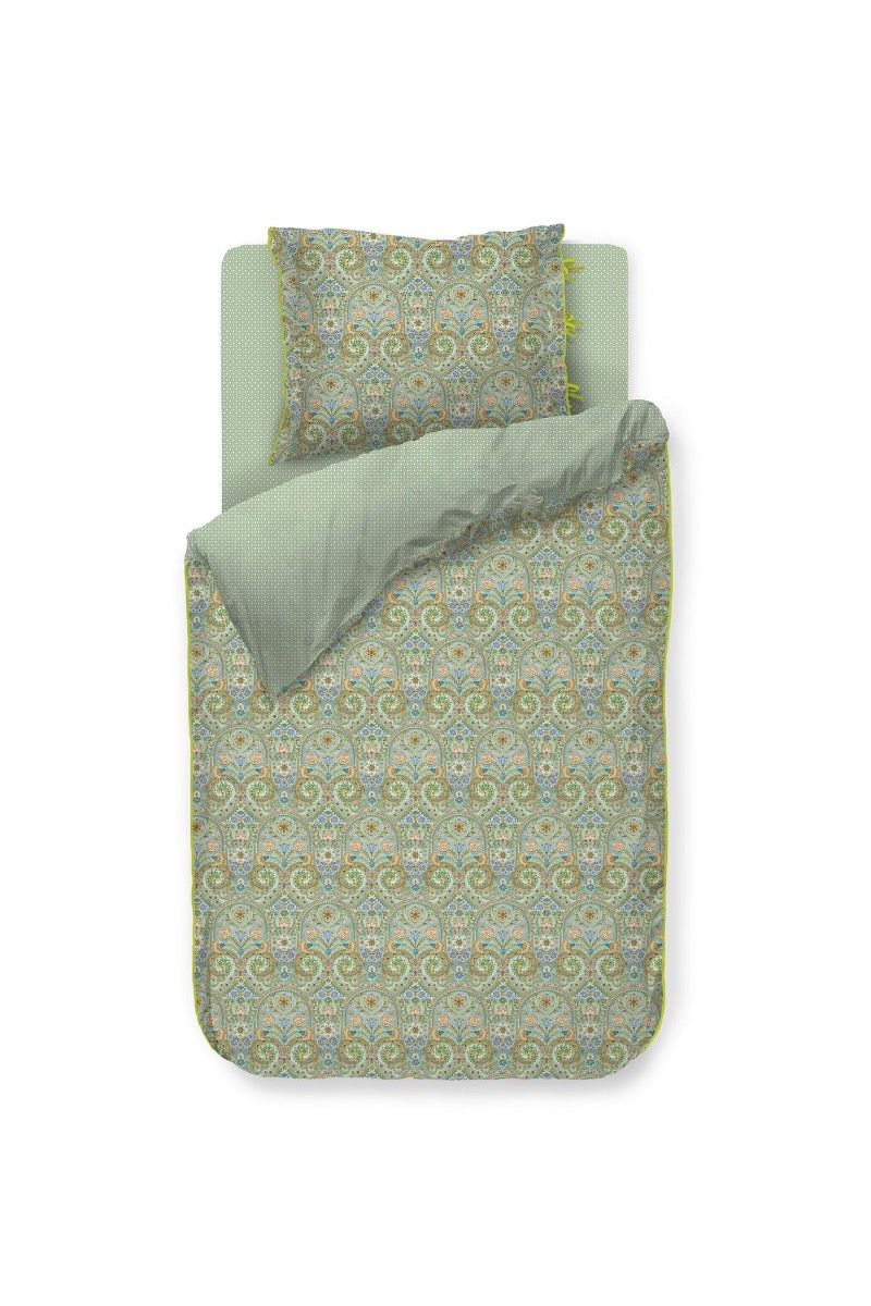 Ensemble housse de couette Kikoy Vert