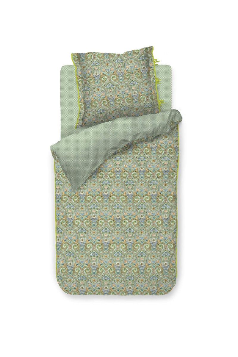 Ensemble housse de couette Kikoy Vert