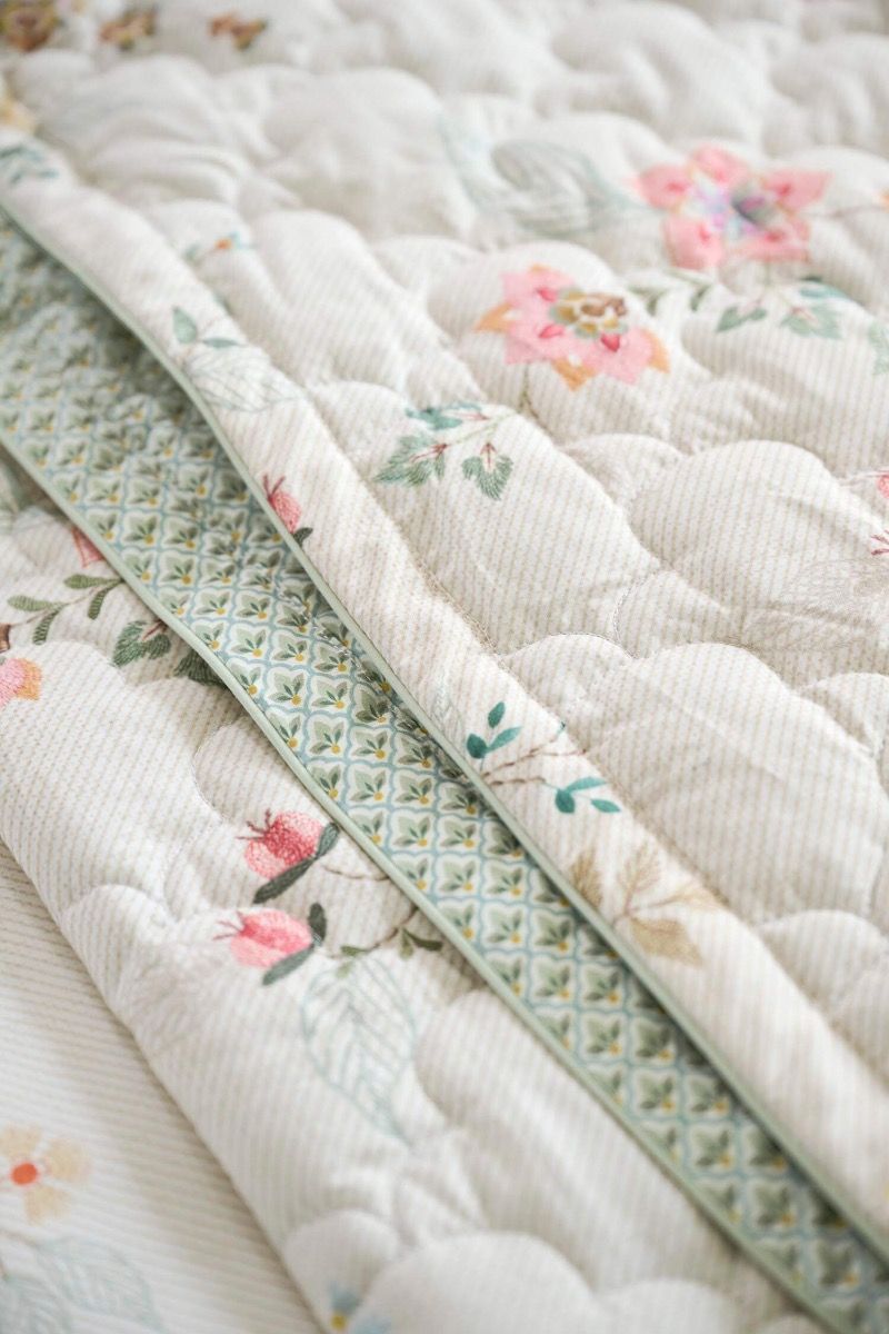 Quilt Kili Flower Wit