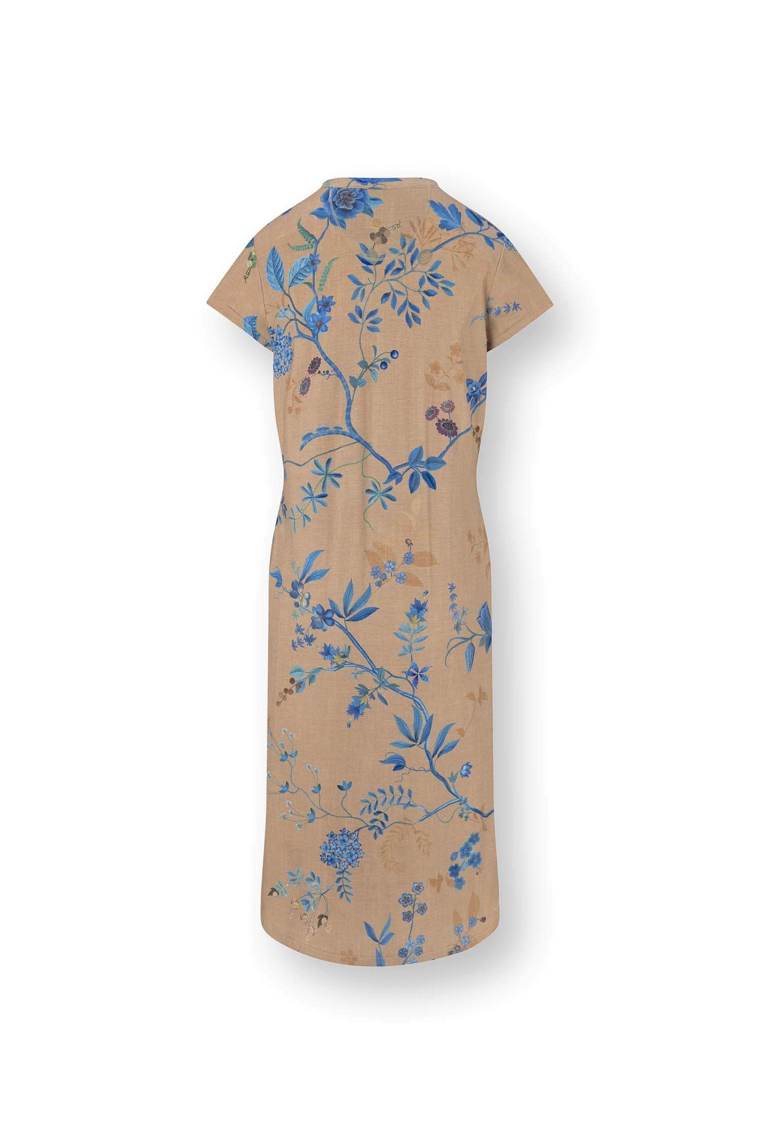 Dalia Nachthemd Korte Mouw Marigold Blauw