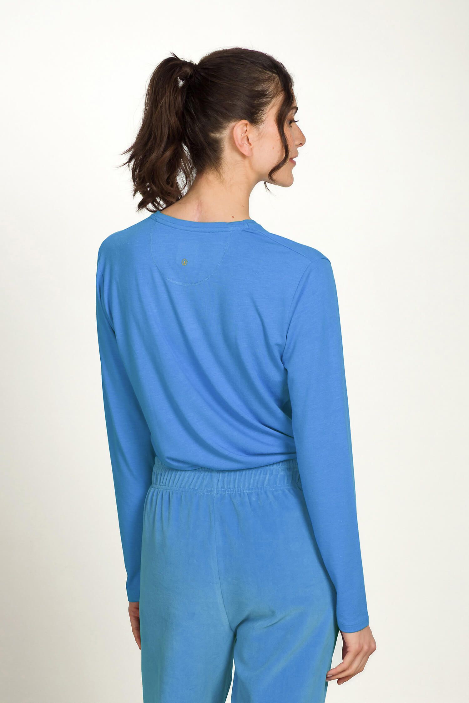 Tom Top Lange Mouw Blauw