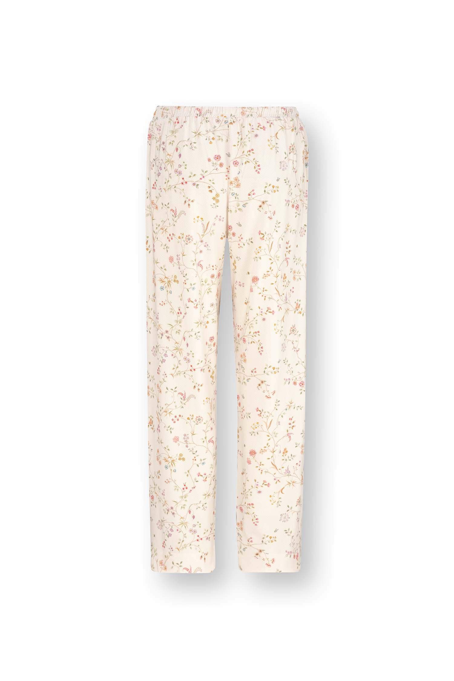 Belin Lange Broek Little Delhi Gebroken Wit