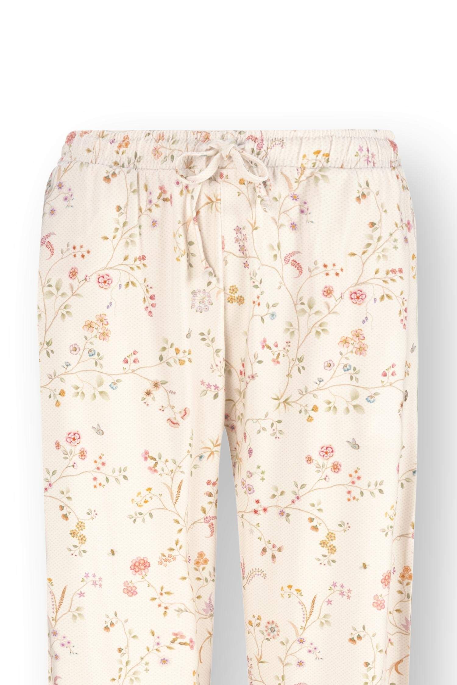 Belin Lange Broek Little Delhi Gebroken Wit