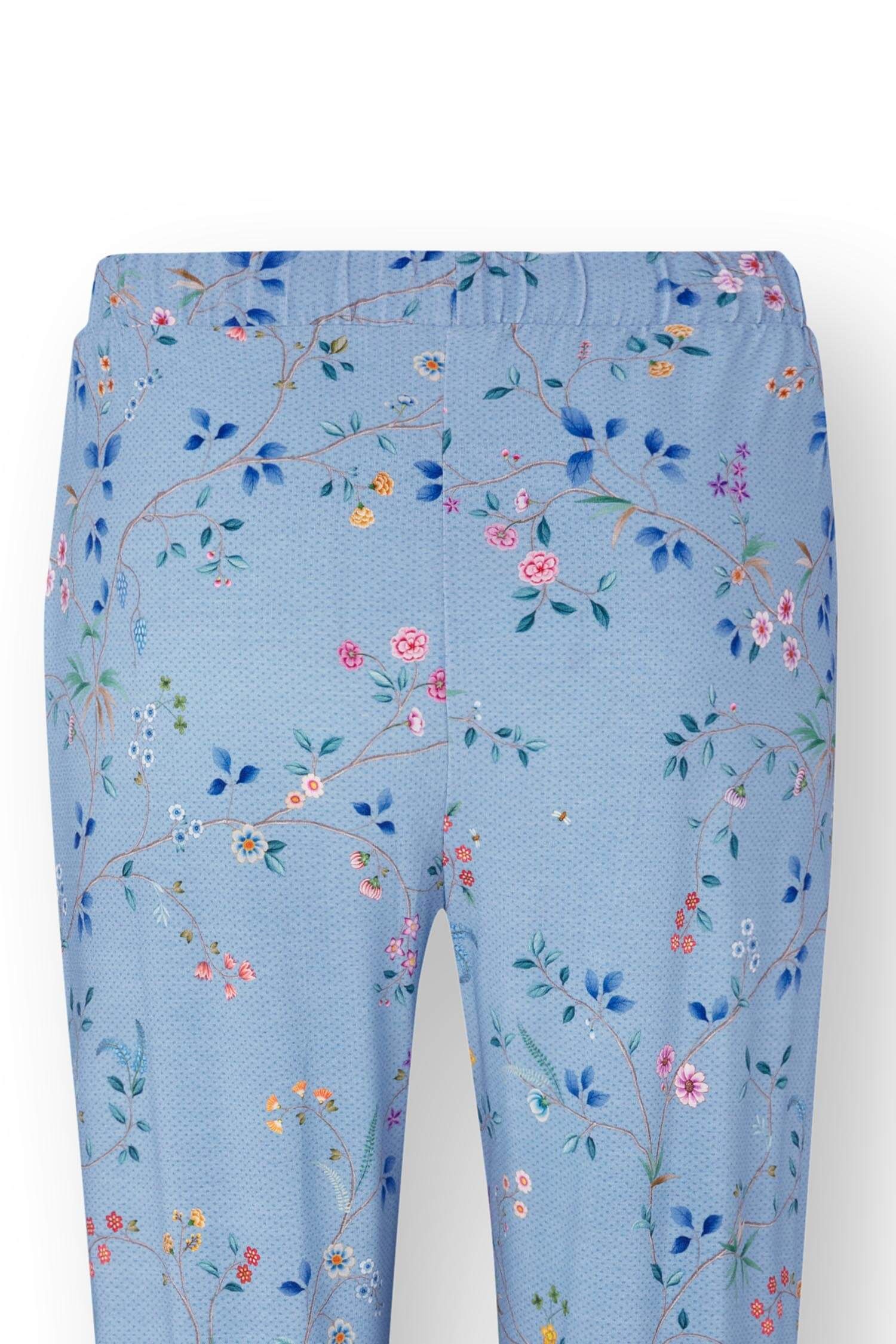 Bobien Lange Broek Delhi Dreams Blauw