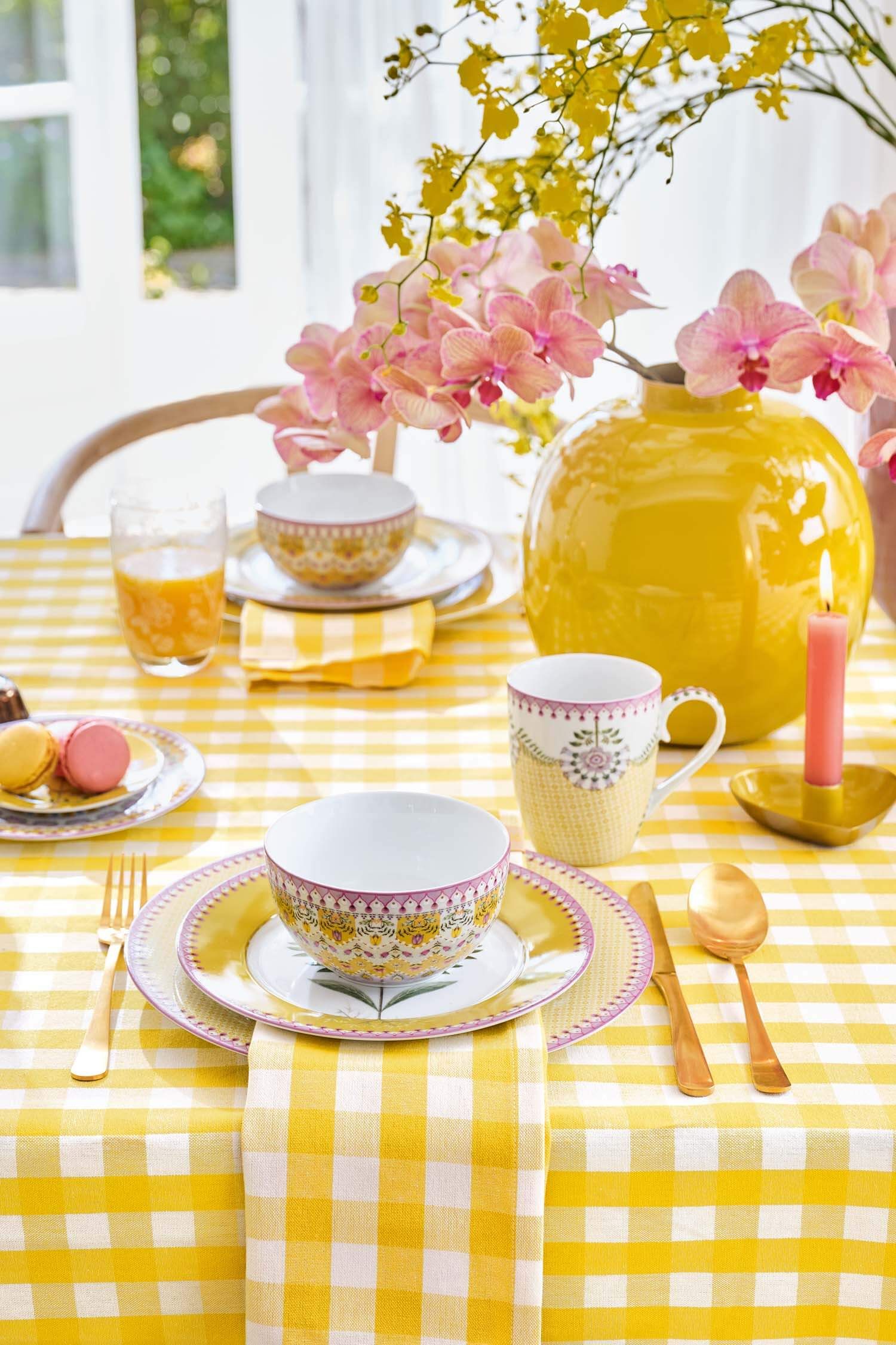 Bowl Lily&Lotus Moon Delight Yellow 12cm