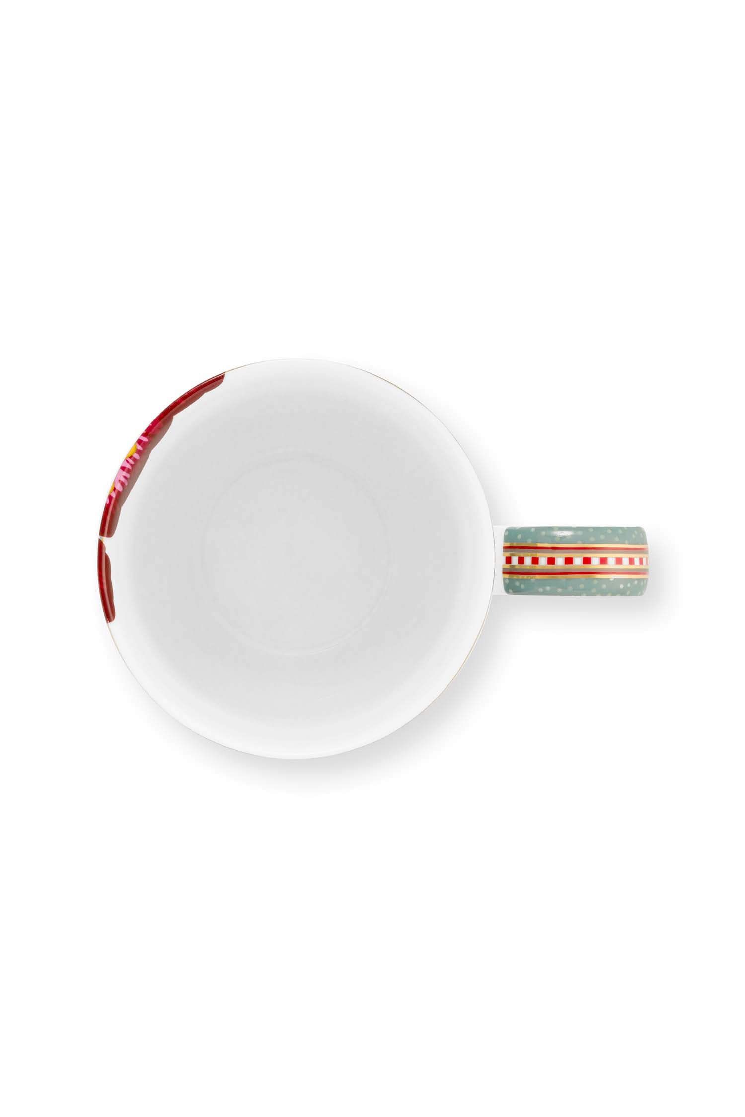 Set/3 Breakfast Set Blooming Tales Fantasy Blue