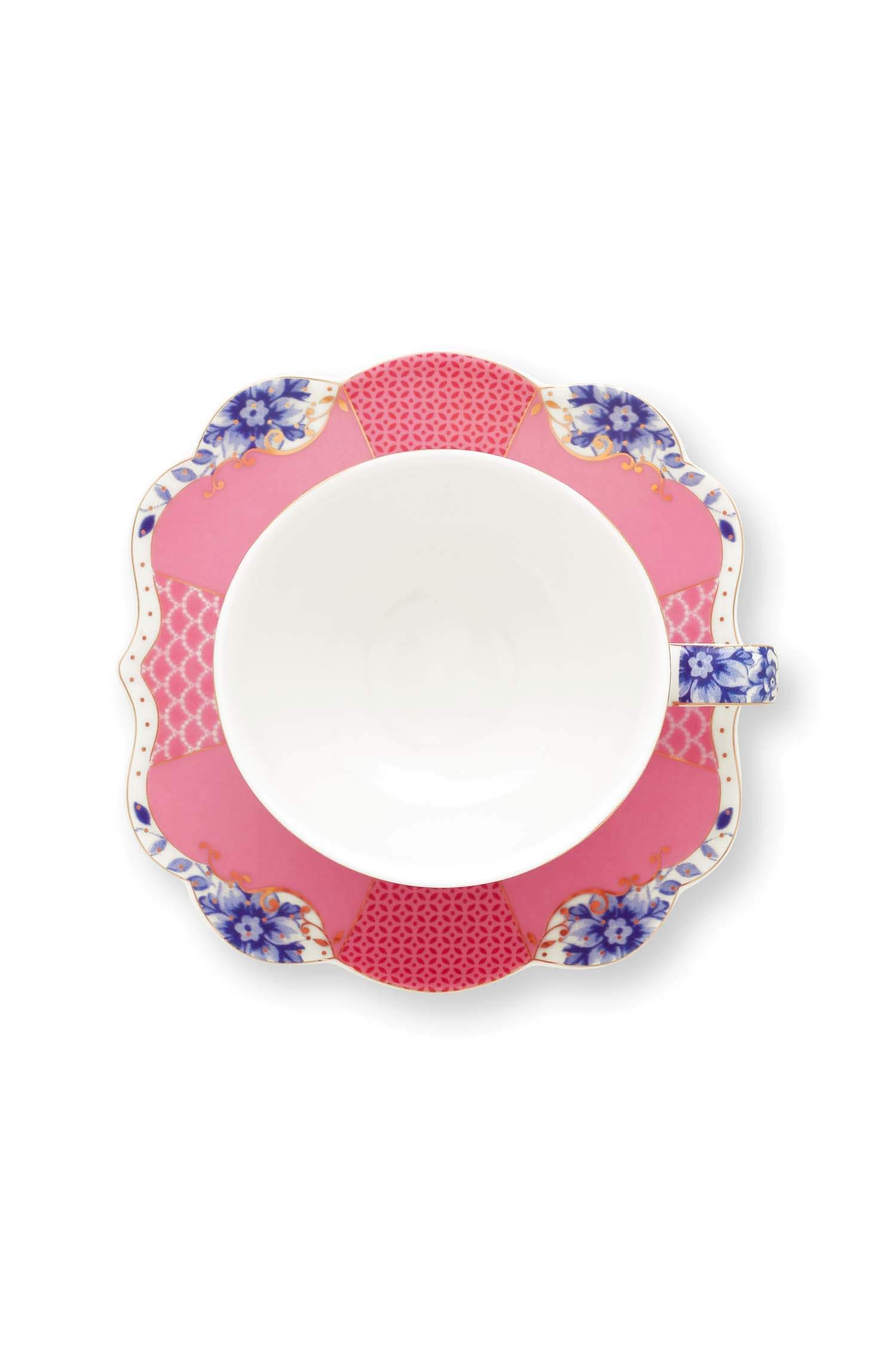 Set/2 Tasses et Soucoupes à Expresso Royal Rose 125ml