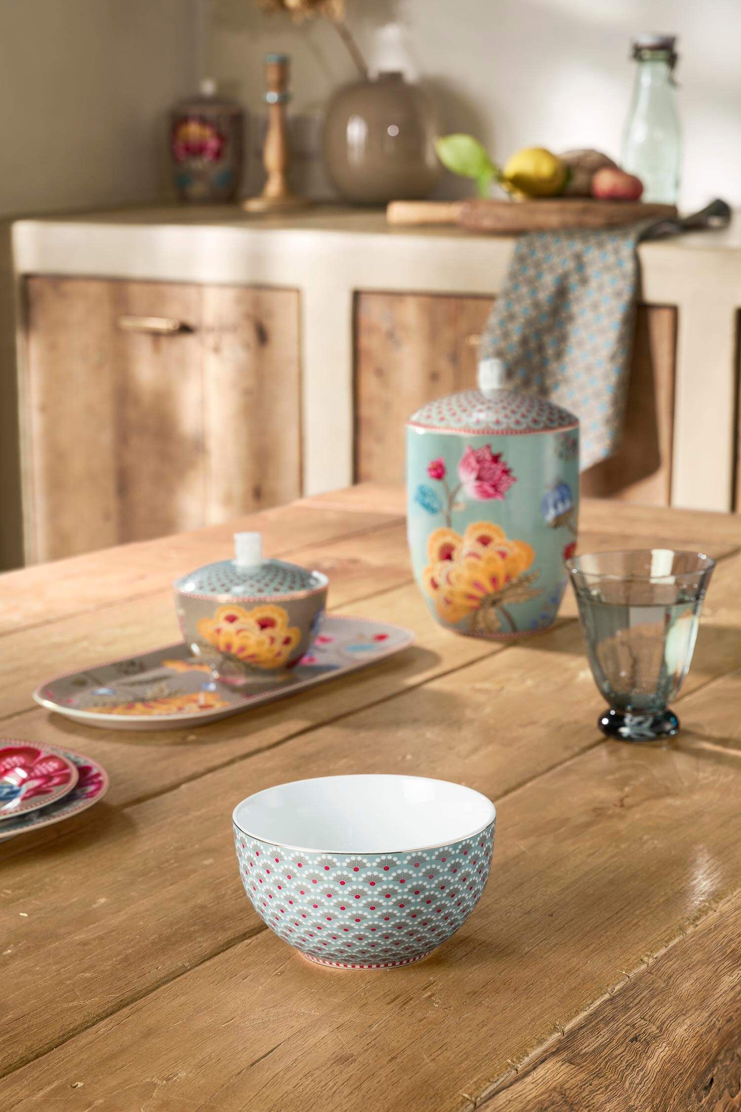 Bowl Blooming Tales Blue 12cm