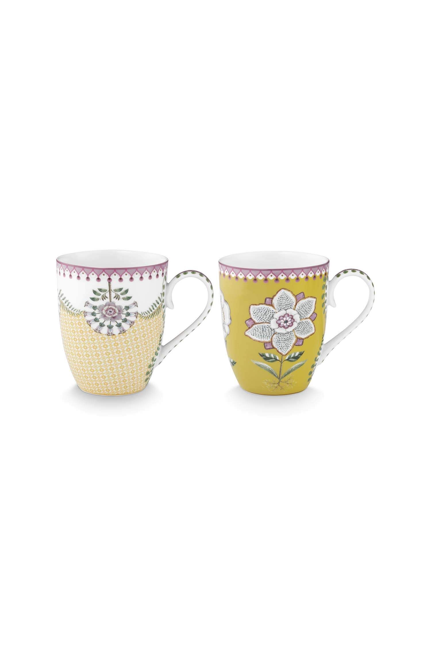 Set/2 Mokken Lily&Lotus Geel 365ml