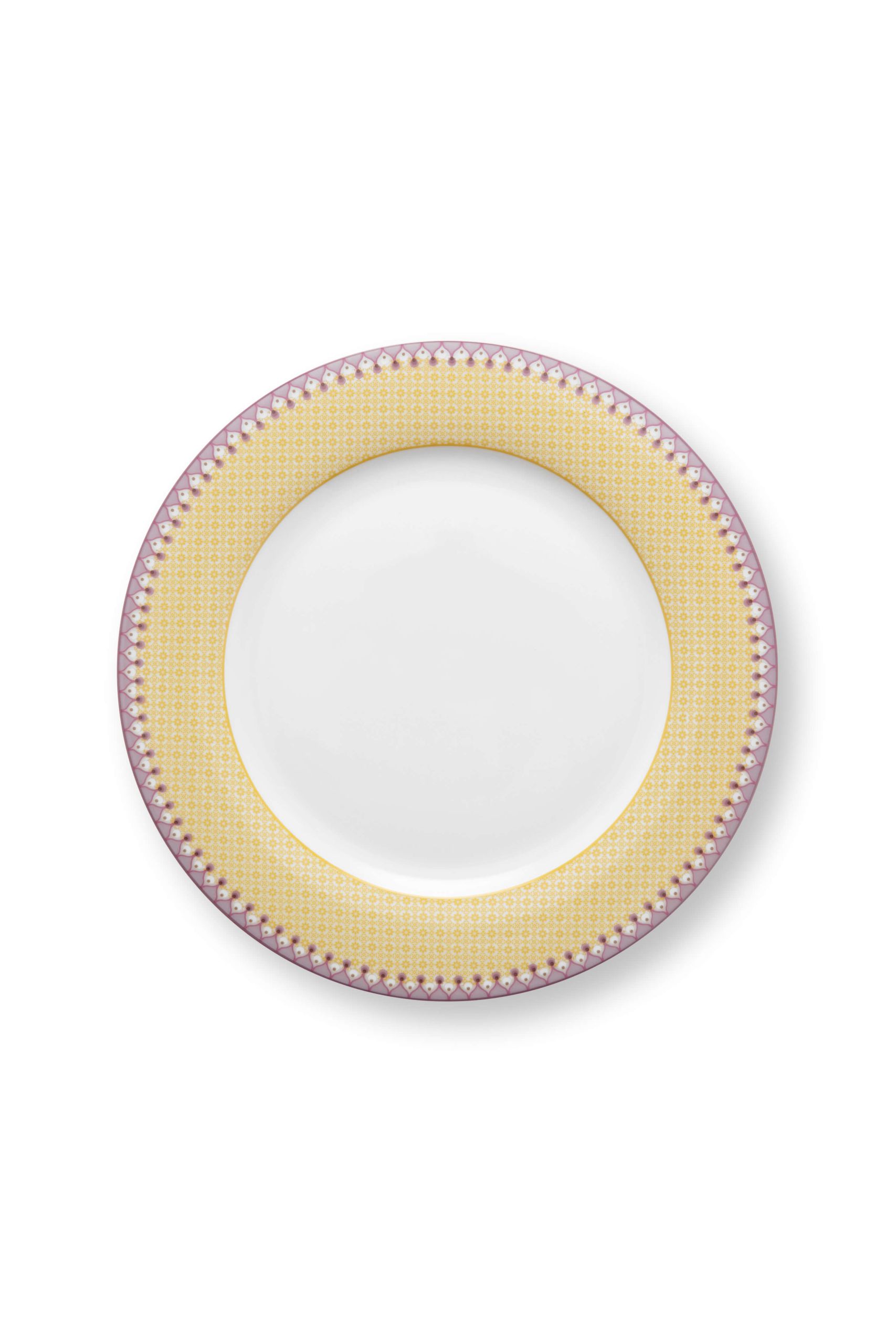 3/Layer Cake Stand Lily&Lotus Yellow