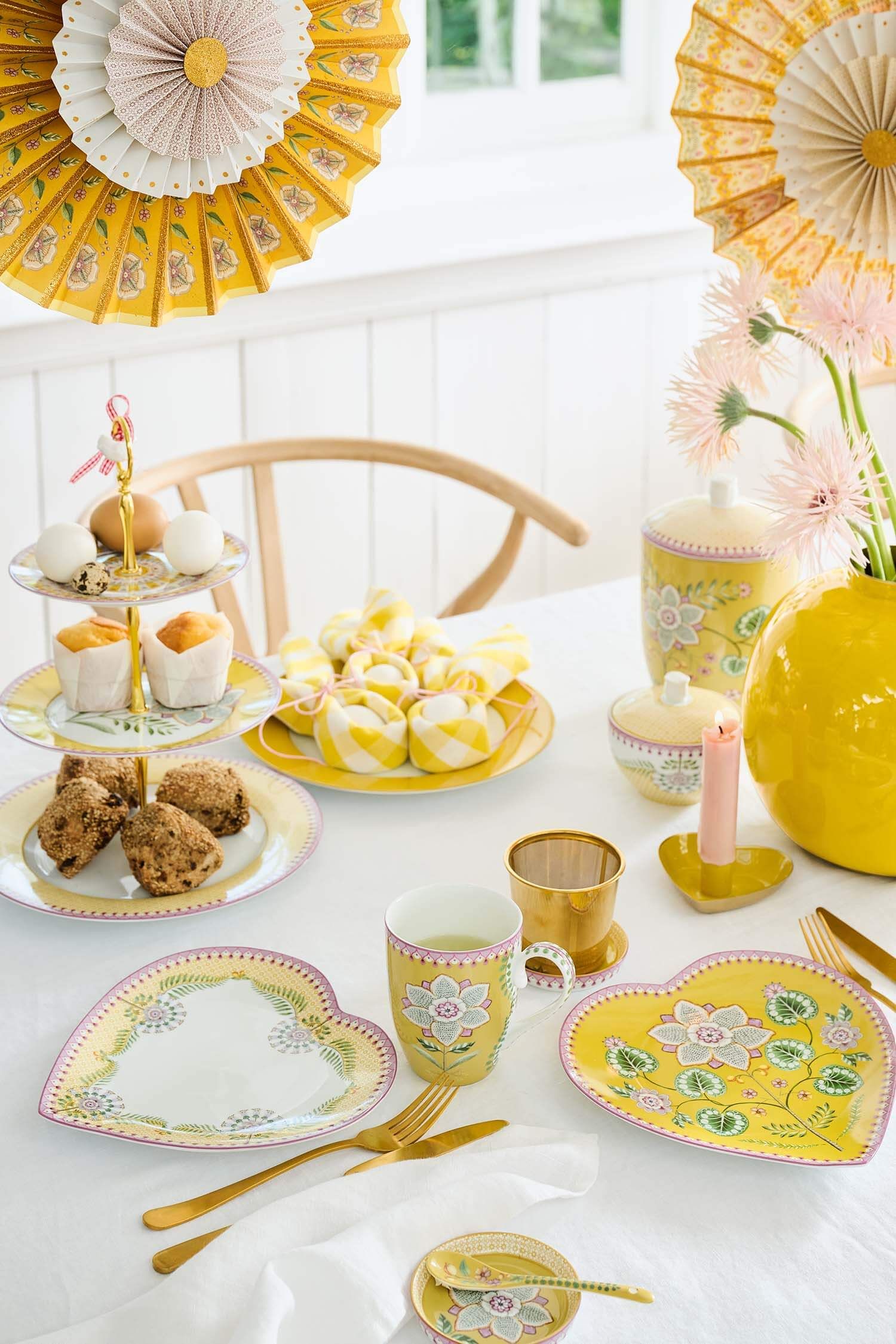 Set/2 Mokken Lily&Lotus Geel 365ml