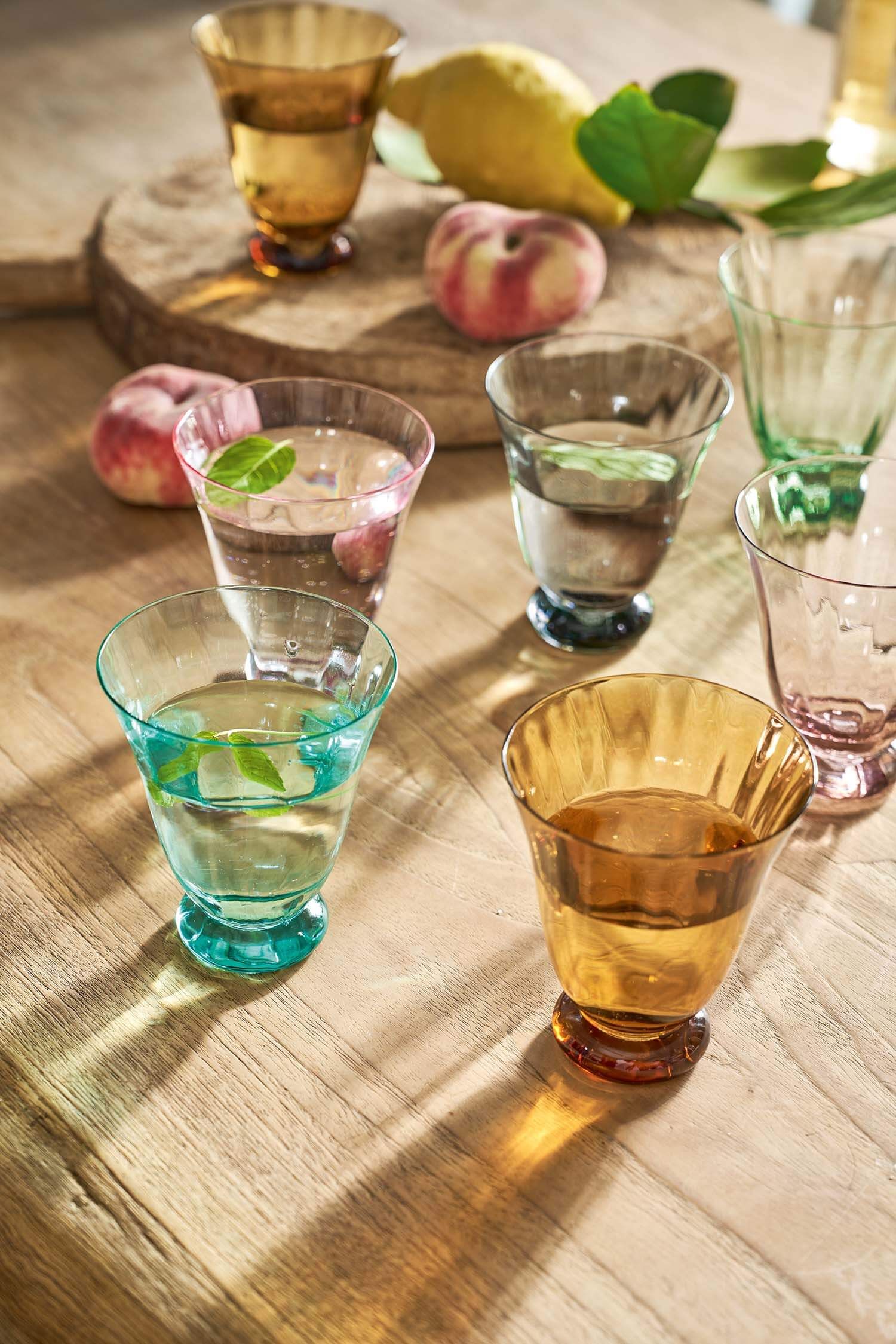 Verre à Eau Tulipe Ambre 280ml