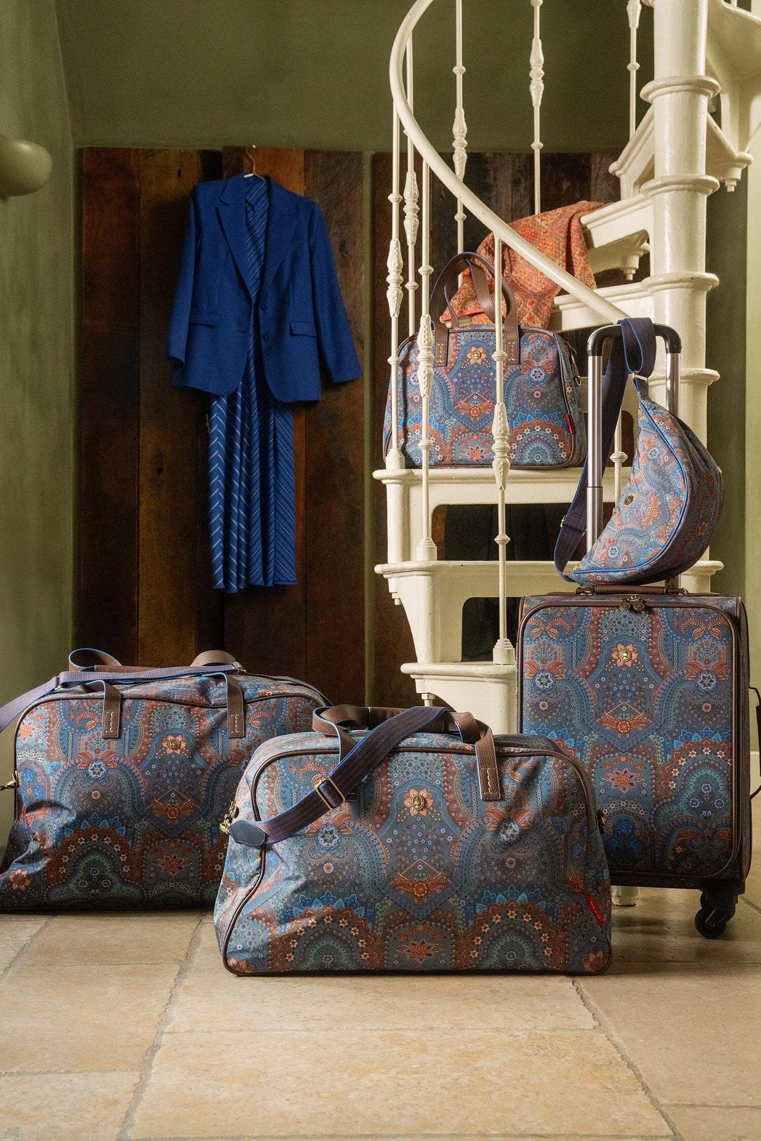 Reisetaschen Tovy Klein Jabali Blau