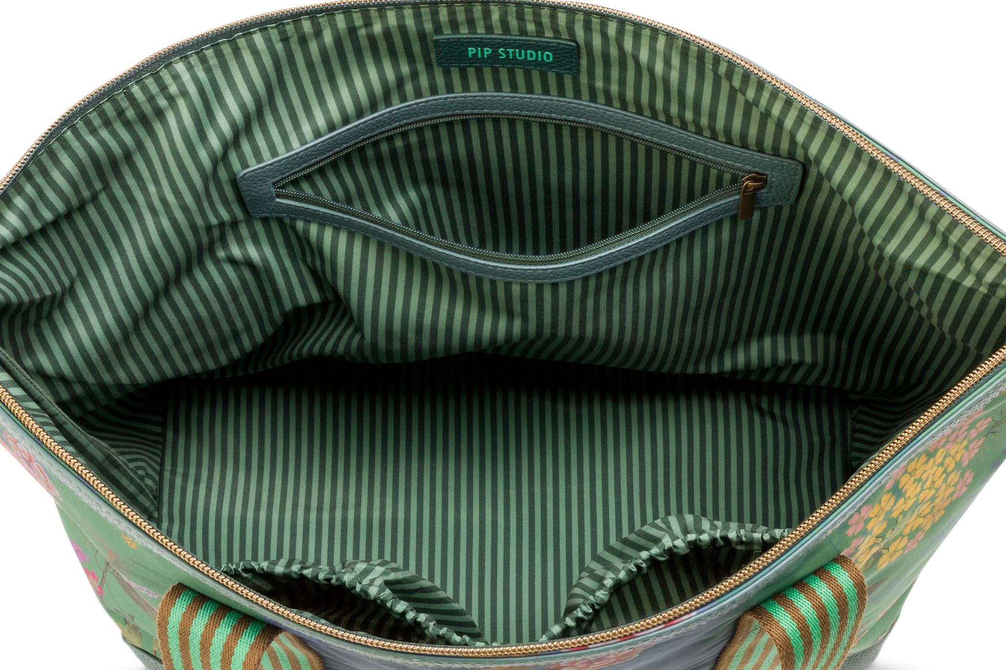 Tragetasche Tilda Mittelgroß Bodhi Flower Grün