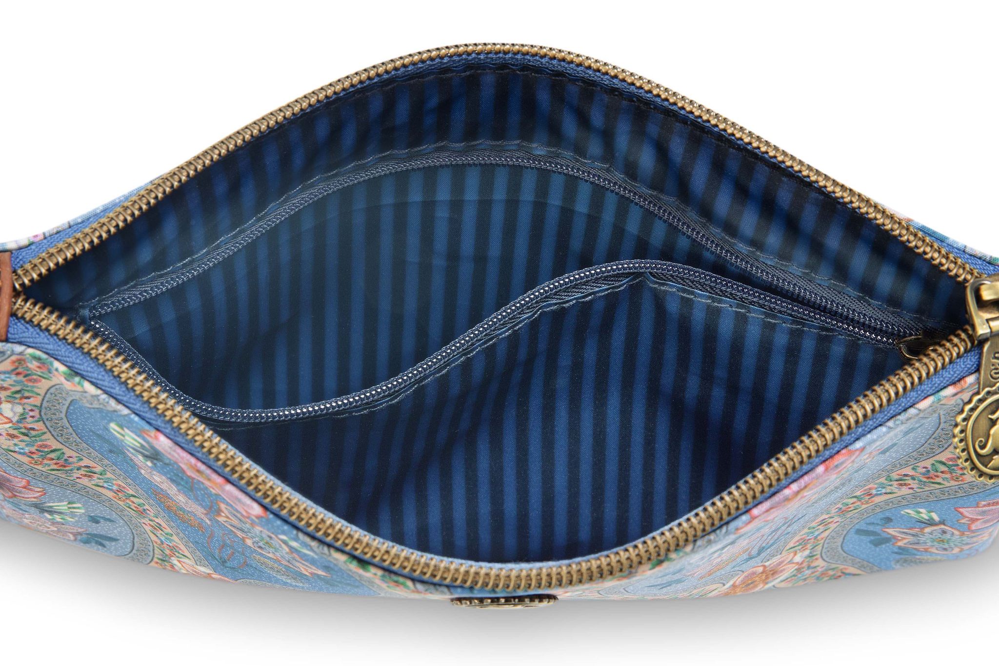 Toilettas Charly Medium Ornamento Blauw