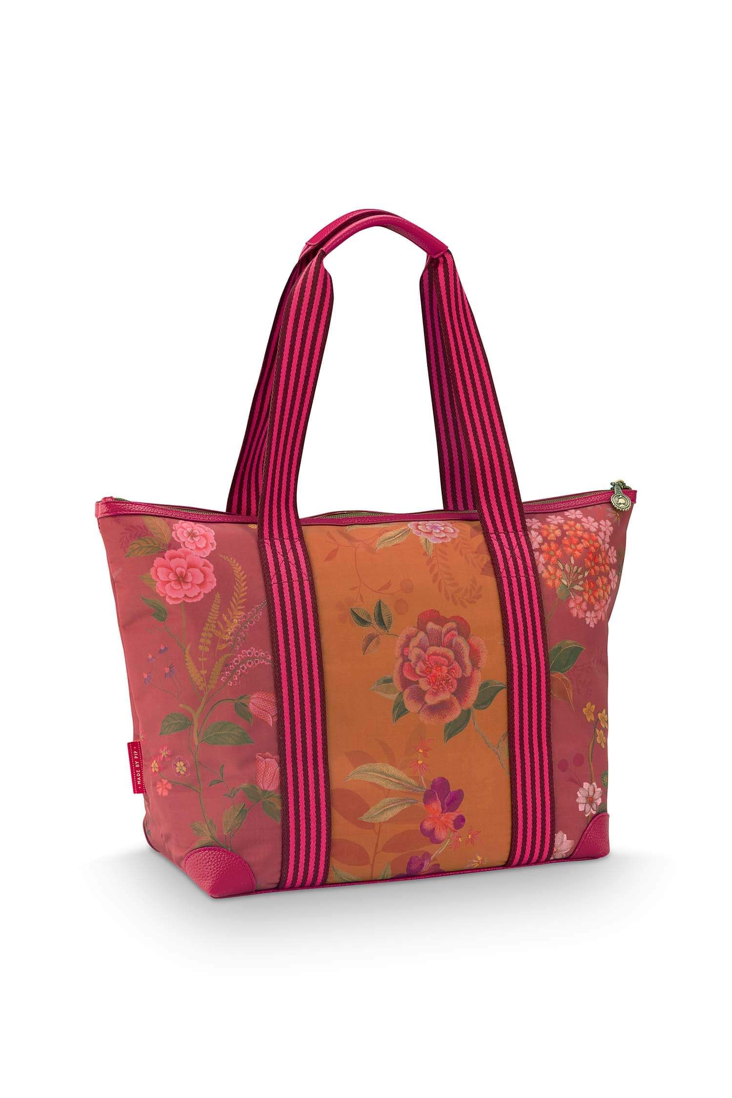 Tragetasche Tilda Mittelgroß Bodhi Flower Rosa