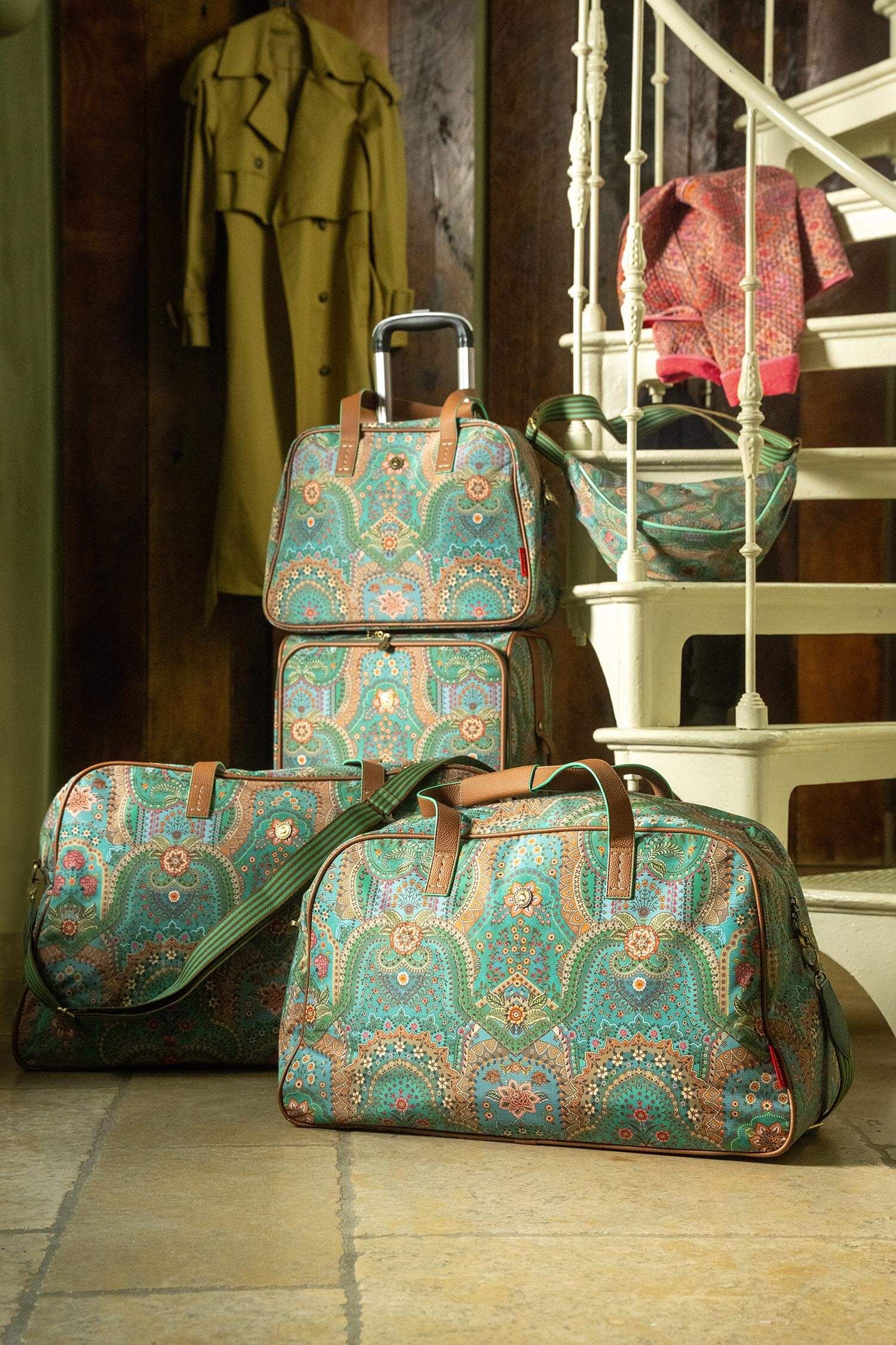 Reisetaschen Tovy Klein Jabali Grün