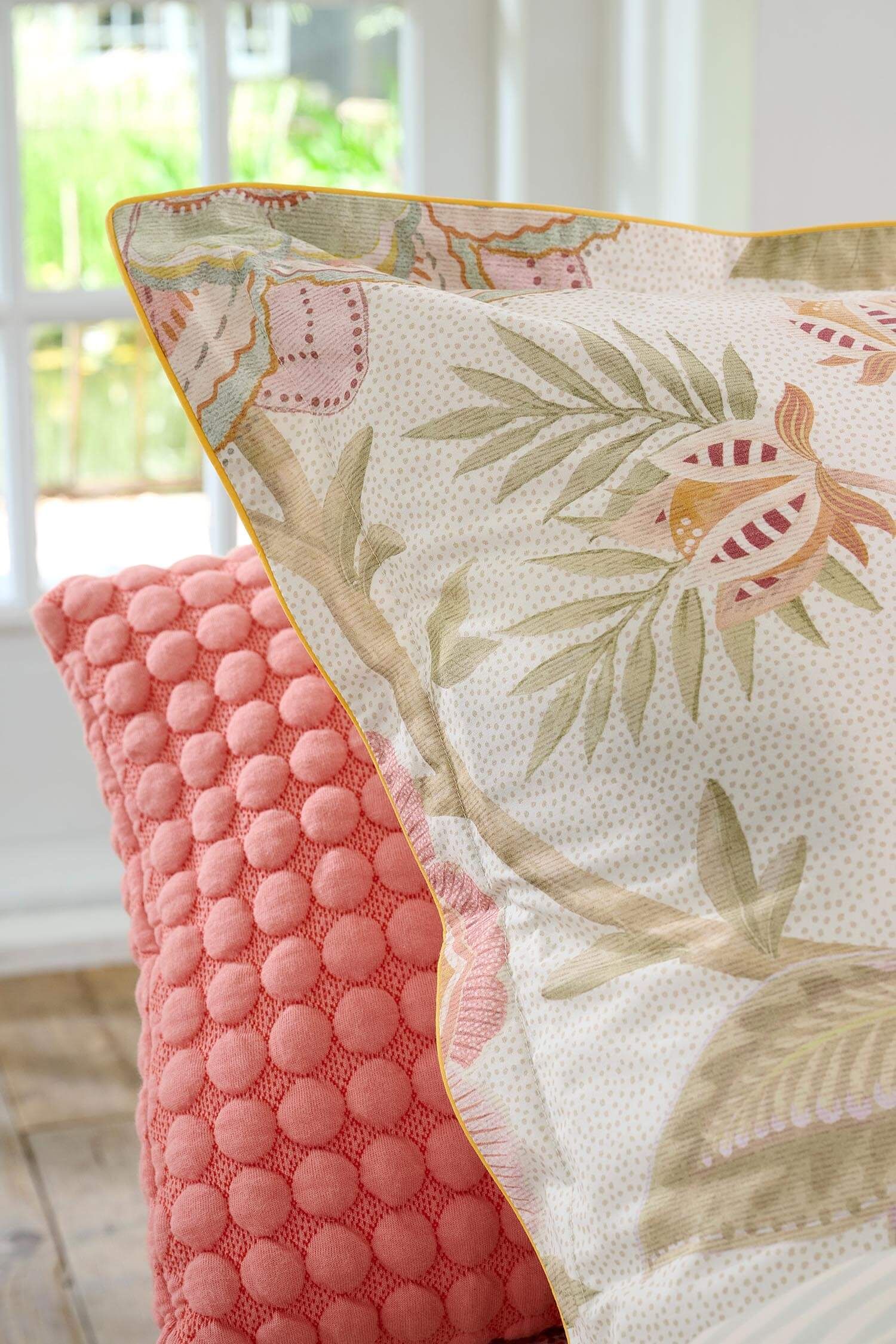 Kussensloop Bombay Bold Gebroken Wit