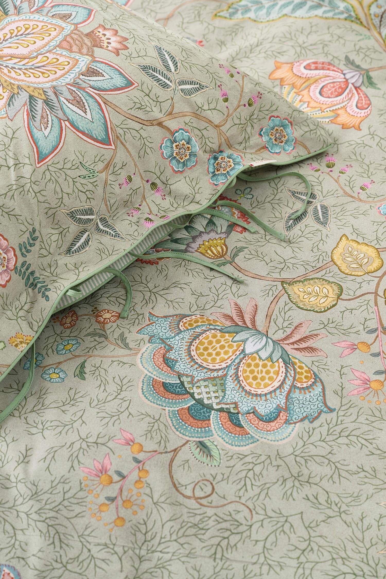 Pillowcase Mumbai Morning Light Green