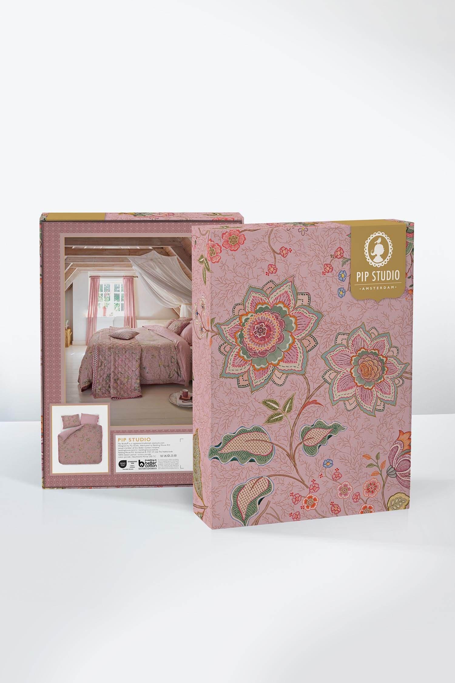 Bettbezugsset Mumbai Morning Rosa