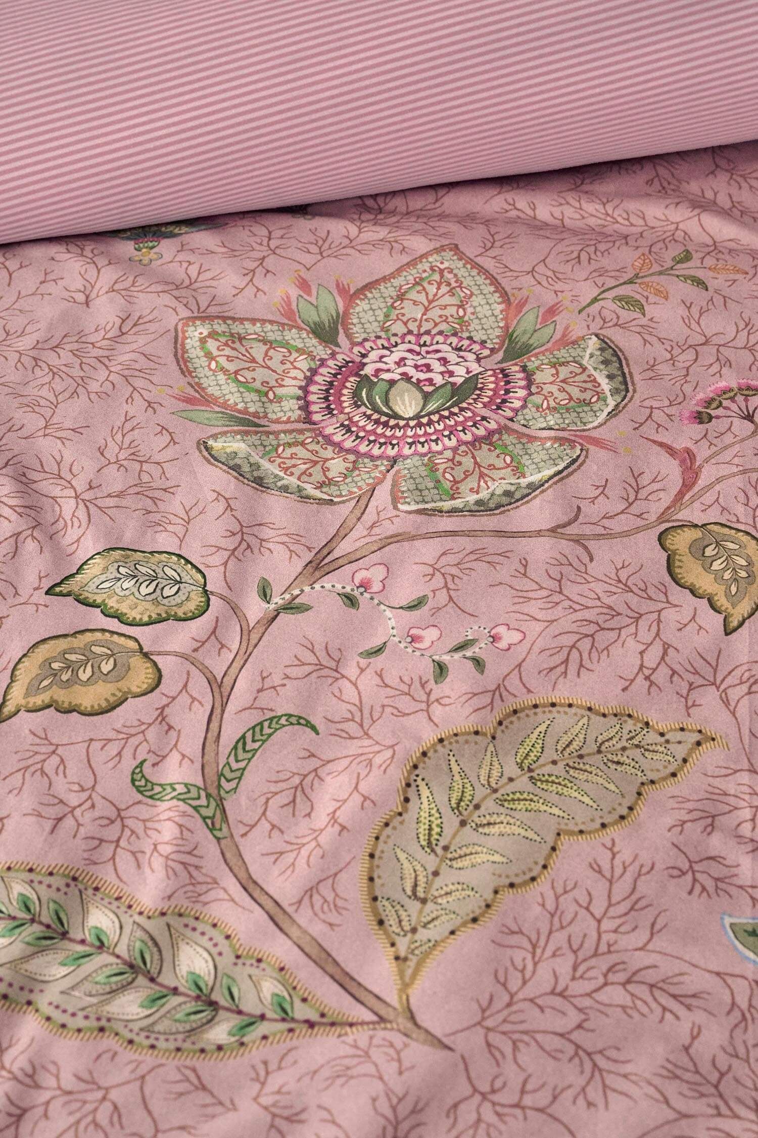 Bettbezugsset Mumbai Morning Rosa