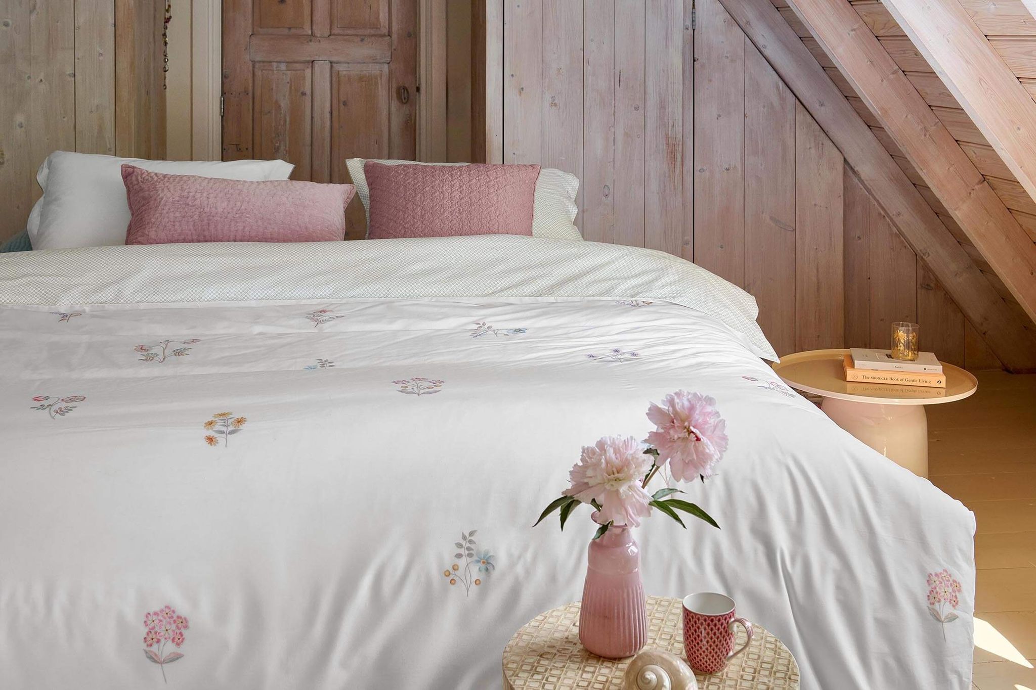 Dekbedovertrekset Mughal Flower Gebroken Wit