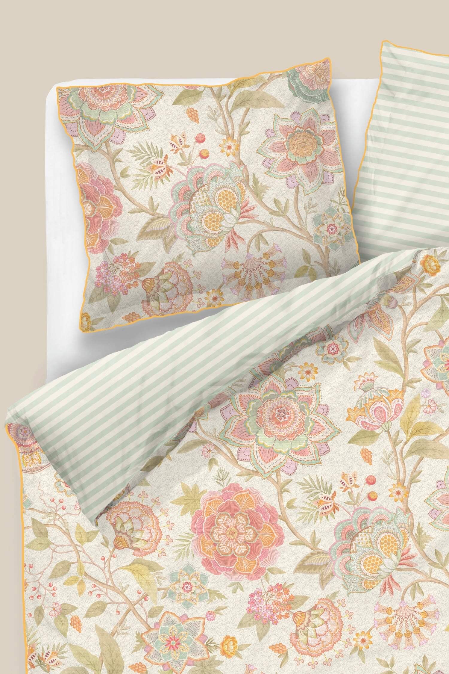 Kussensloop Bombay Bold Gebroken Wit