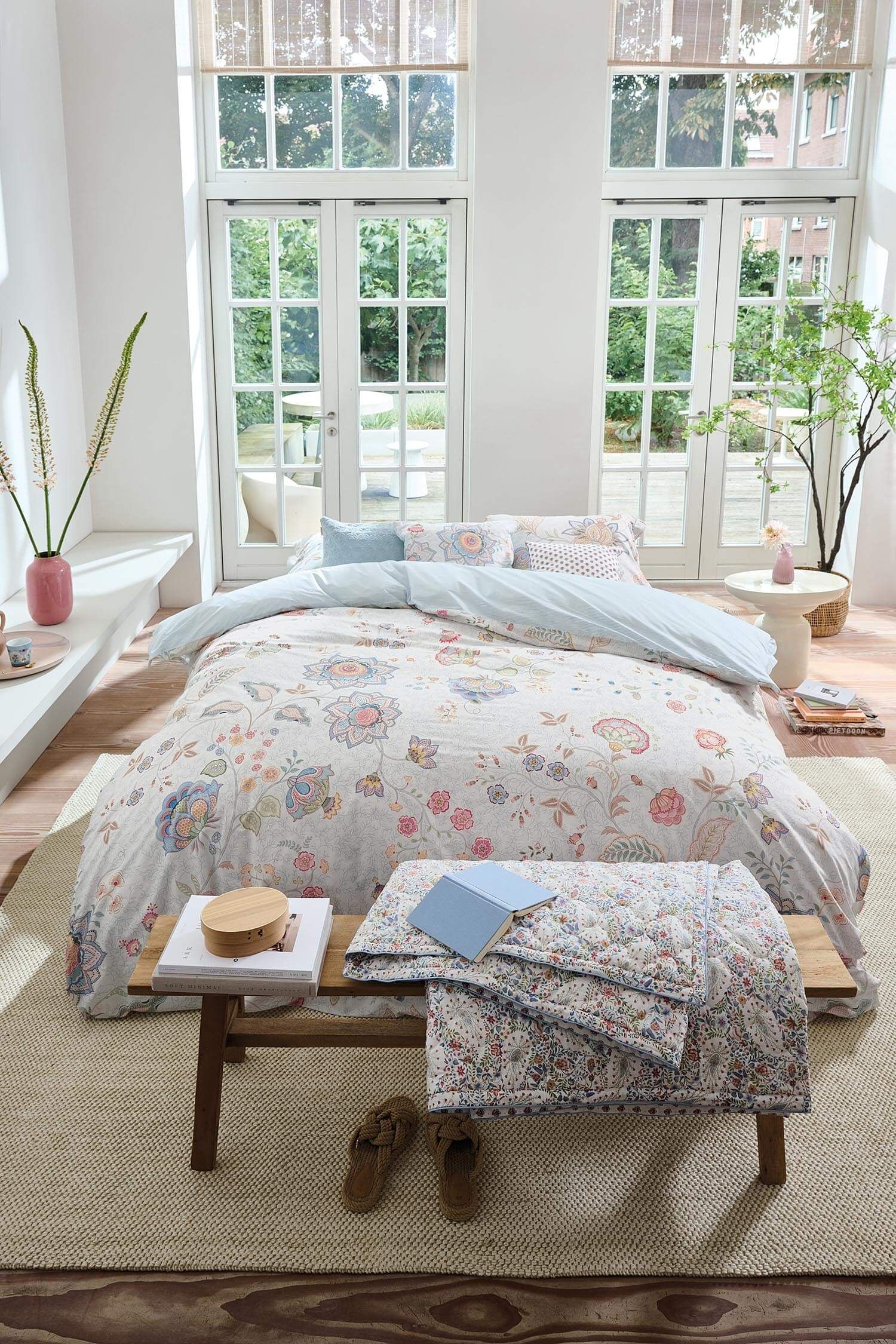 Pillowcase Mumbai Morning Light Blue