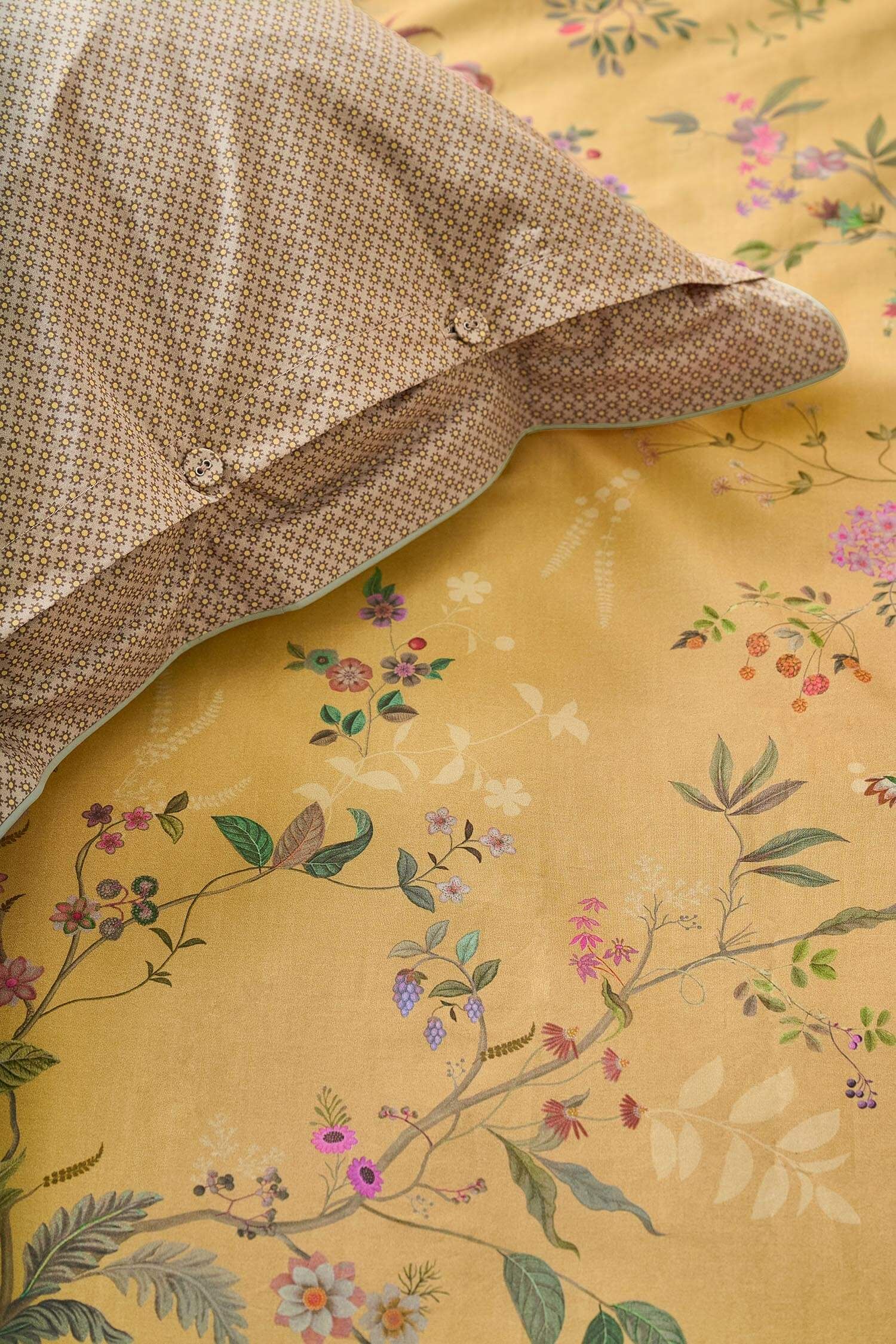 Pillowcase Bodhi Flower Yellow