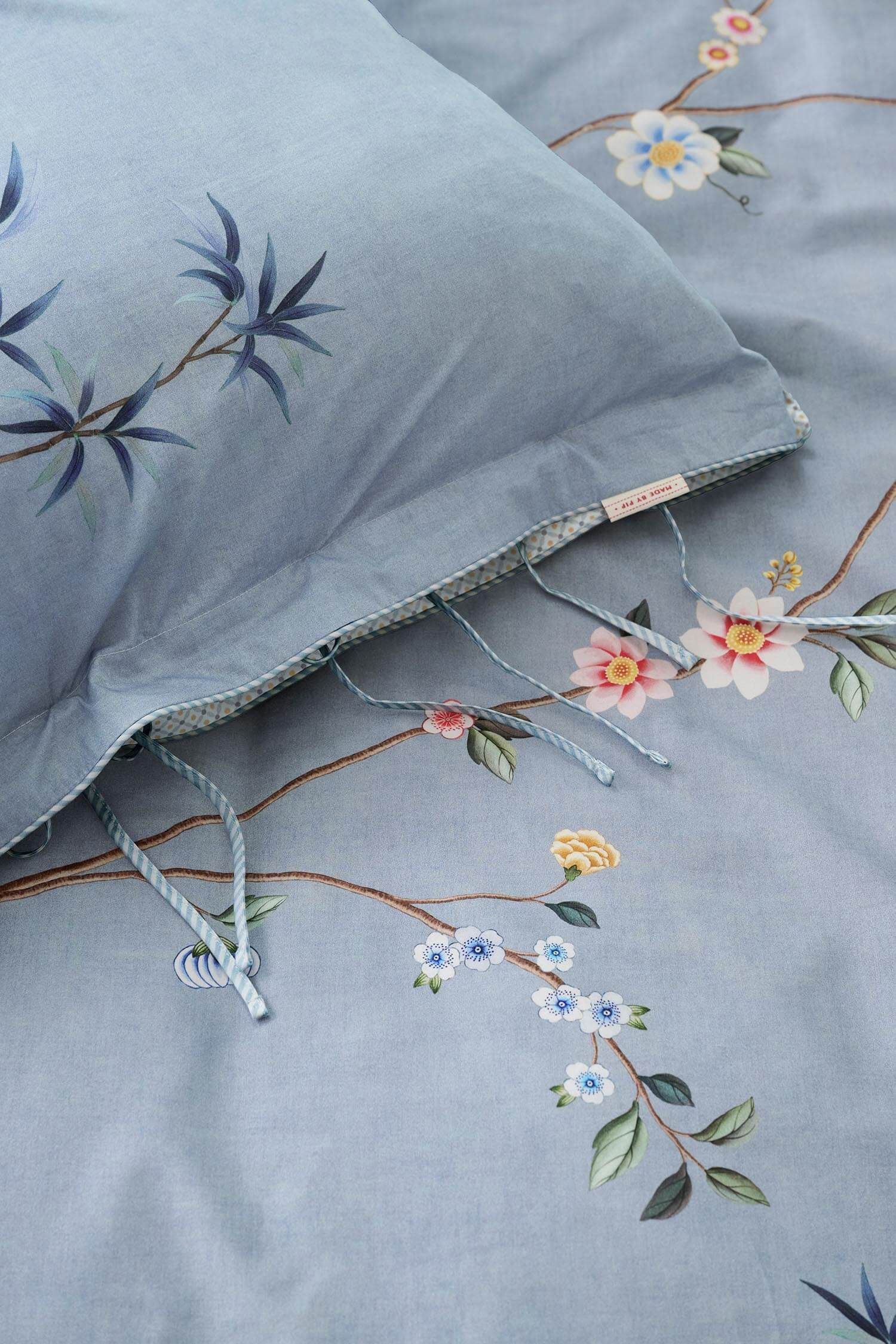 Pillowcase Bamboo Blossom Light Blue