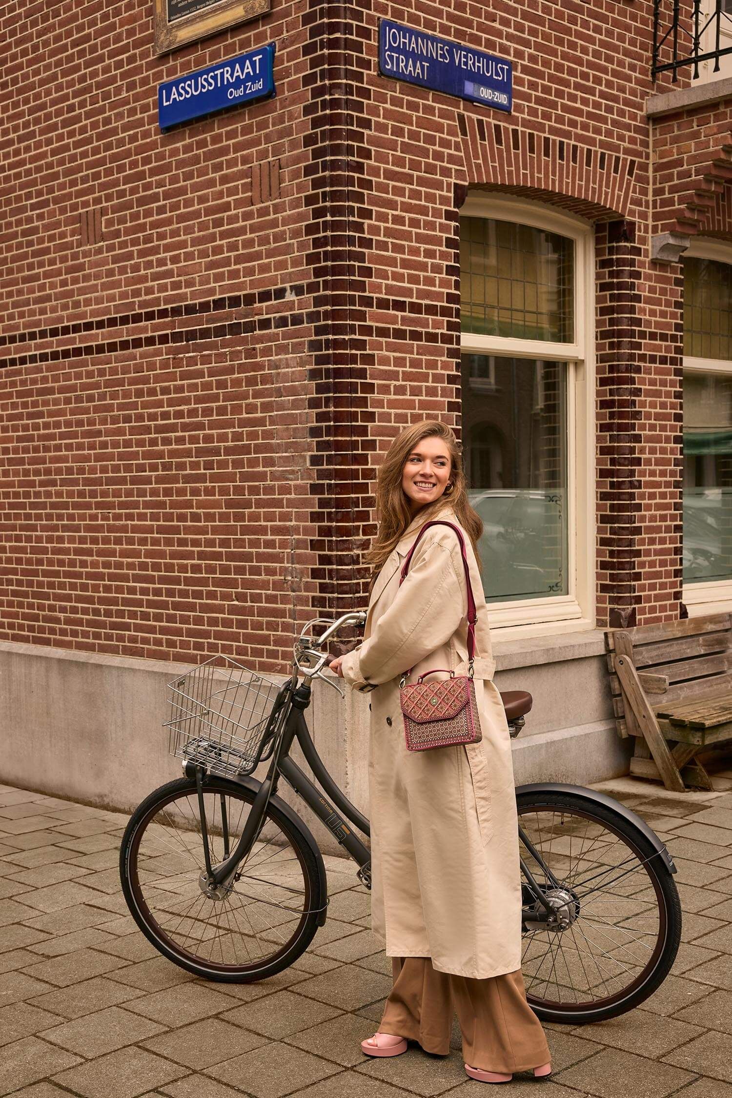 Sac Bandoulière Frances Petit Imani Rouge