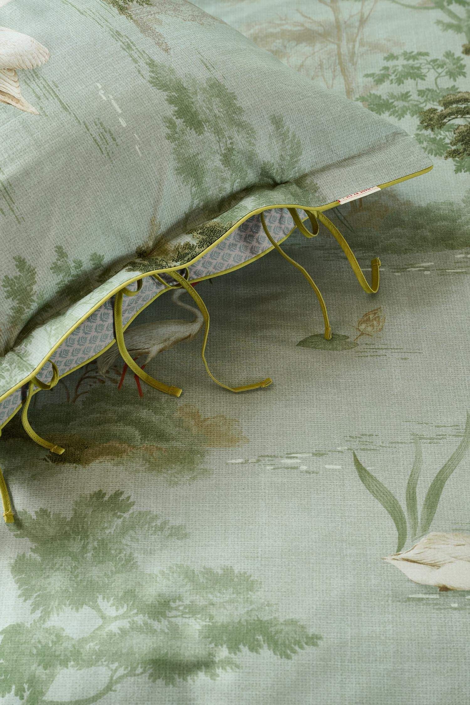 Duvet Cover Set Darjeeling Days Green