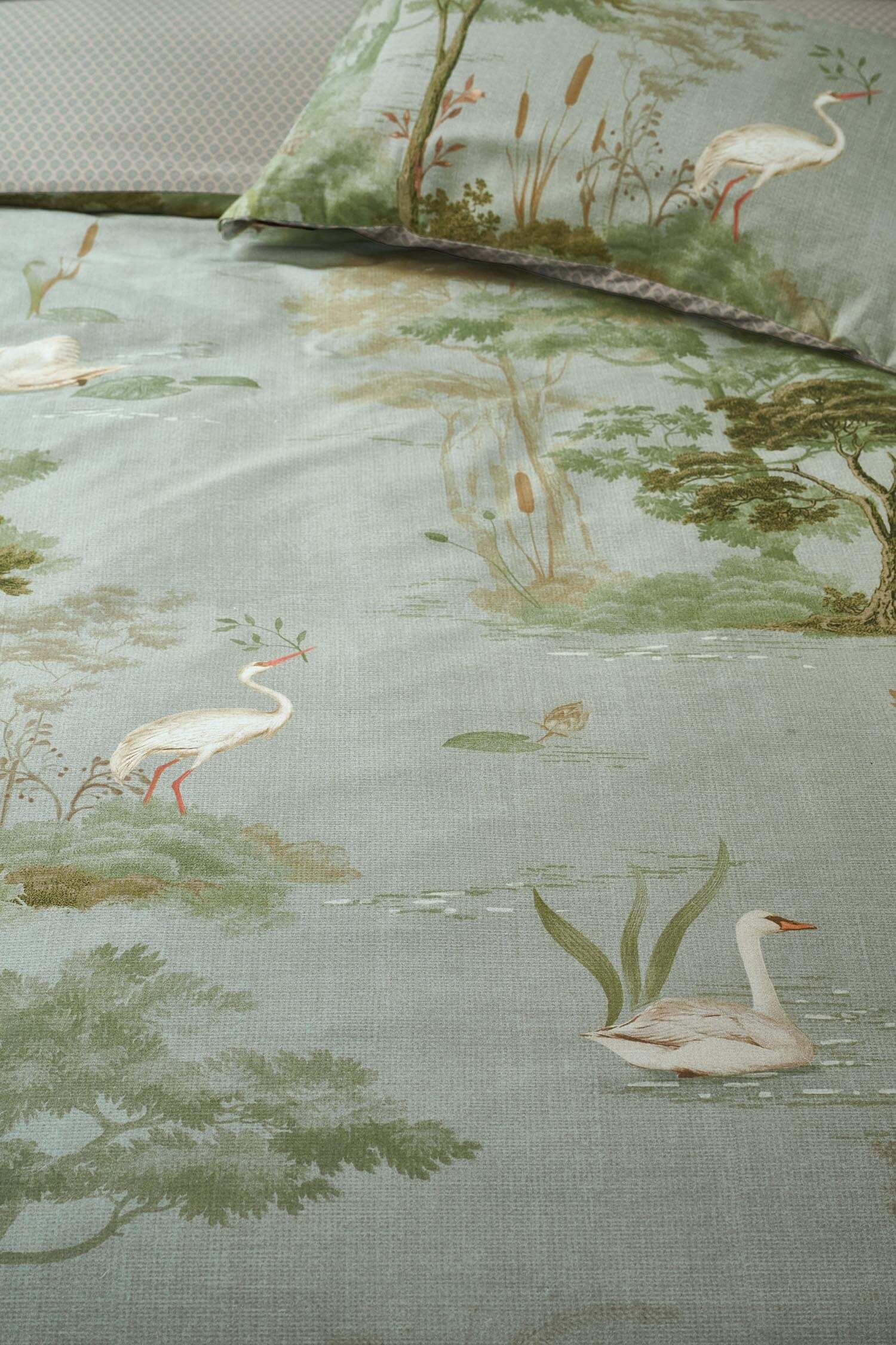 Duvet Cover Set Darjeeling Days Green