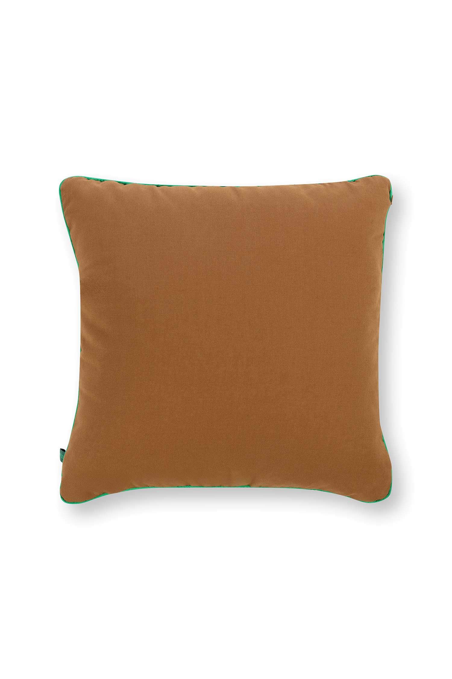 Cousin Décoratifs Giyani Embroidery Vert