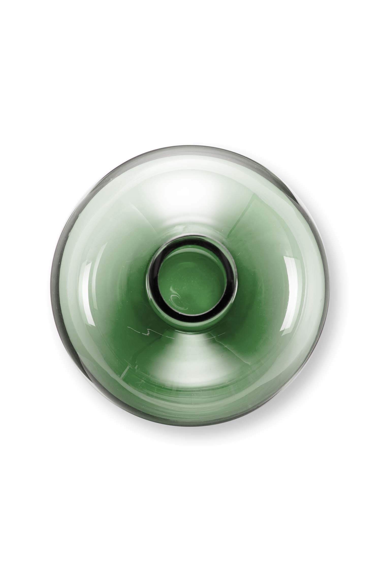 Vase Verre Vert 22cm