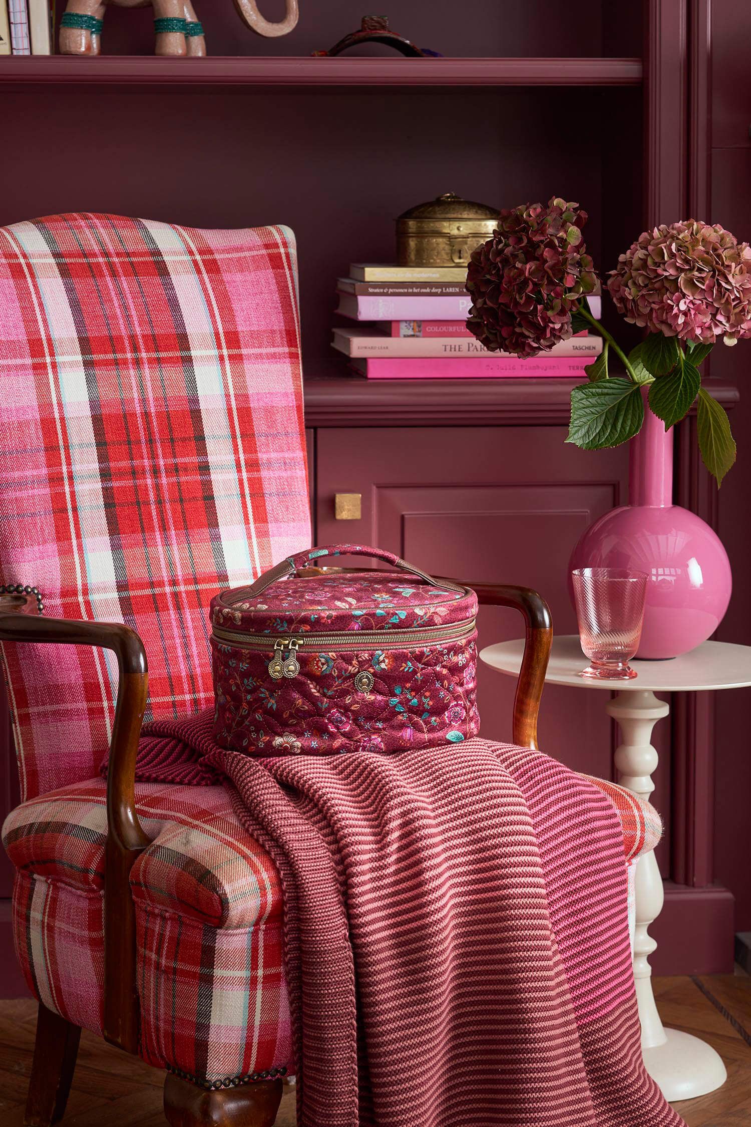 Kosmetikkoffer Cleo Flora Bangelore Rosa