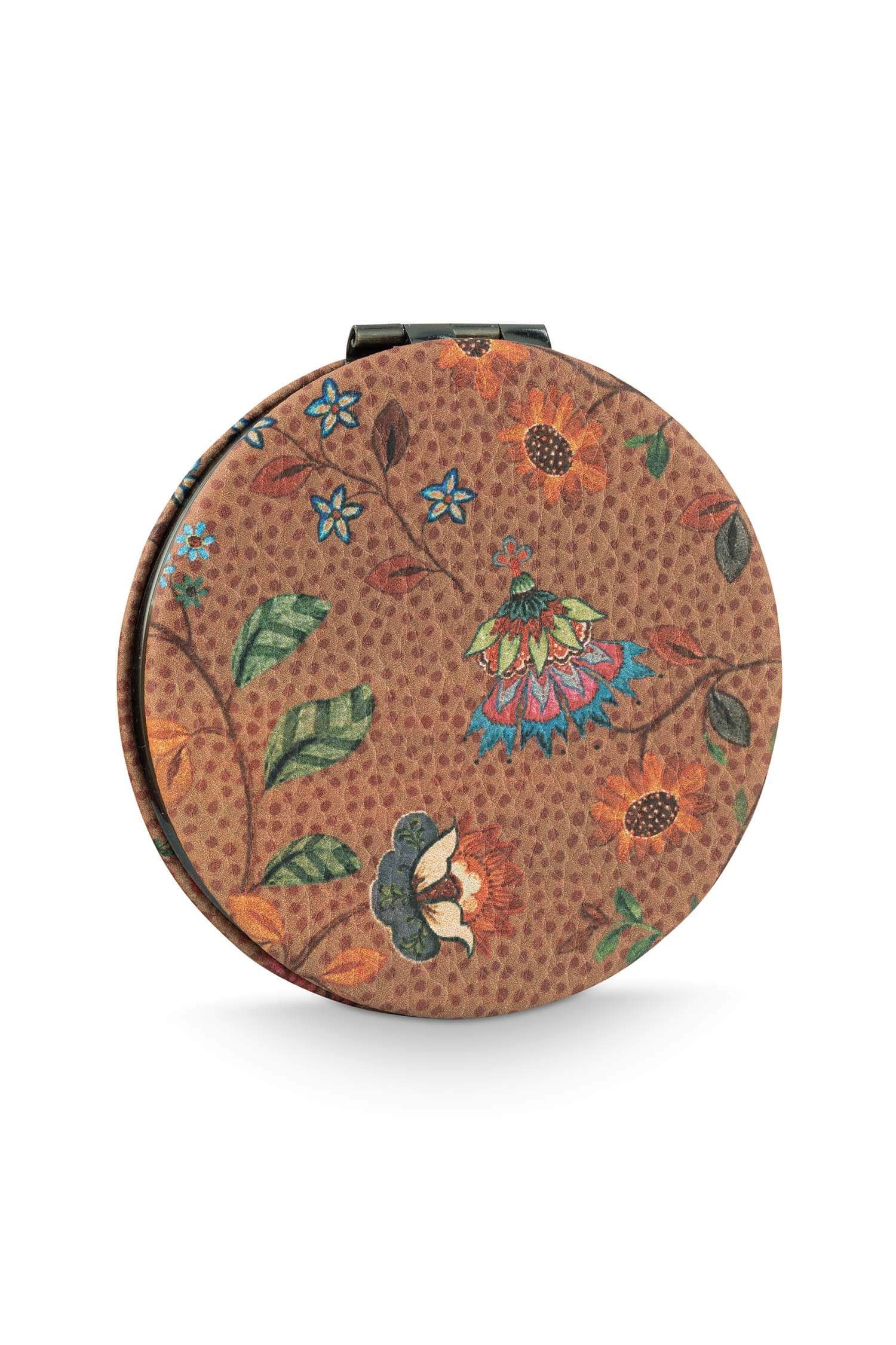 Taschenspiegel Mini Flora Bangelore Sand