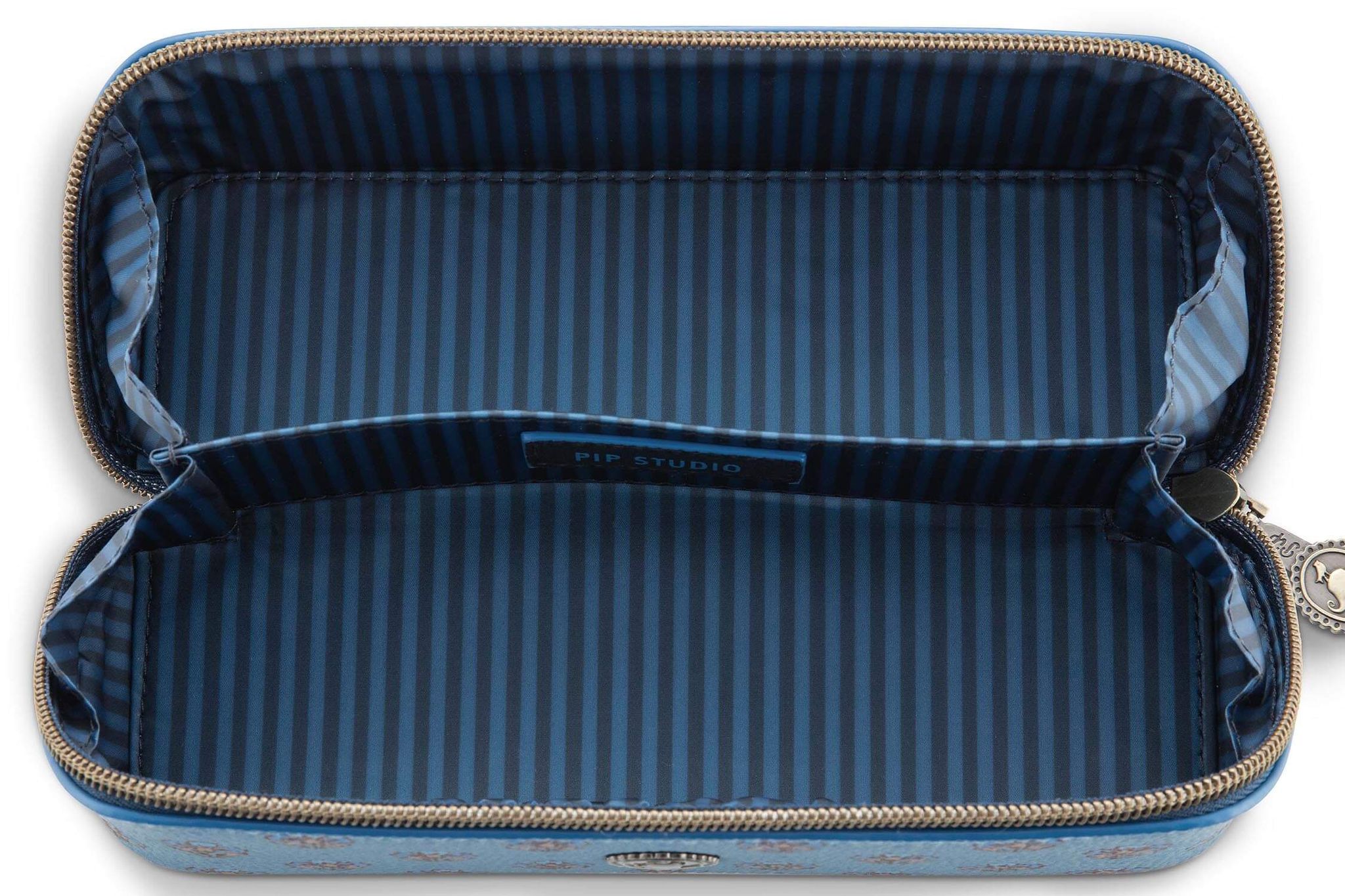 Necessaire Cyrille Klein Jaipur Flower Blau