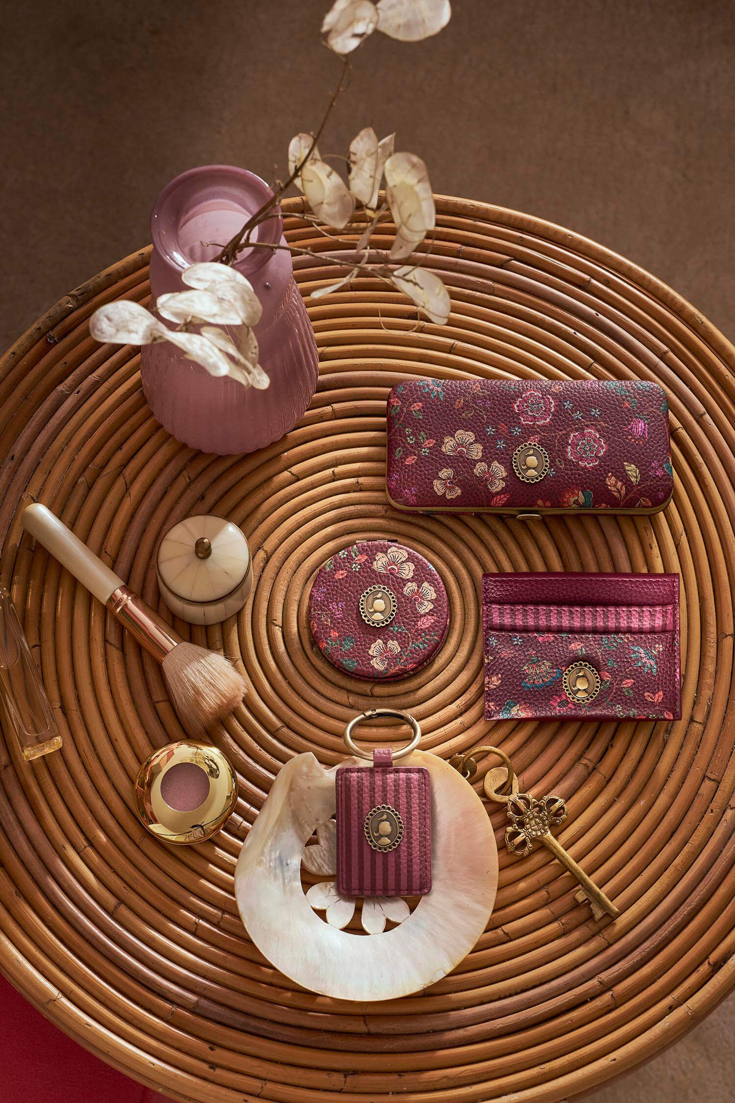 Maniküre-Set Mini Flora Bangelore Rosa