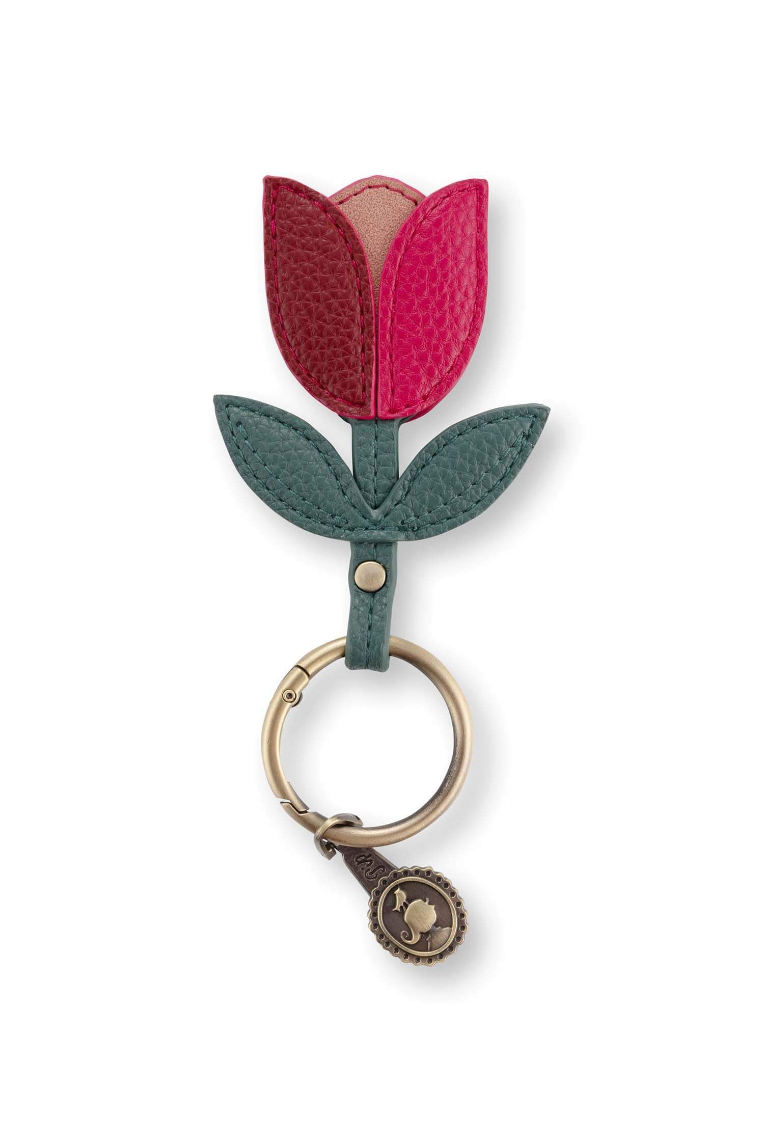 Schlüsselanhänger Tulpe Rosa