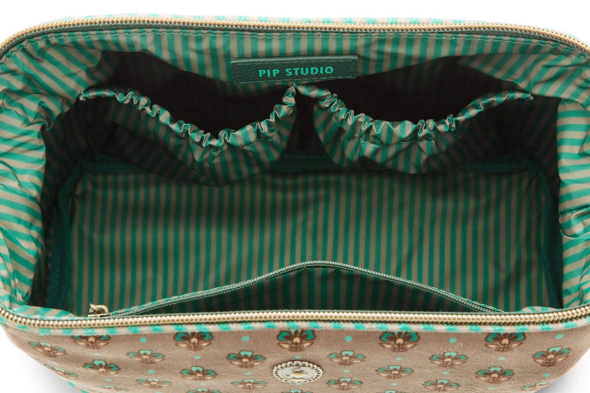 Necessaire Cooper Groß Jaipur Flower Grün