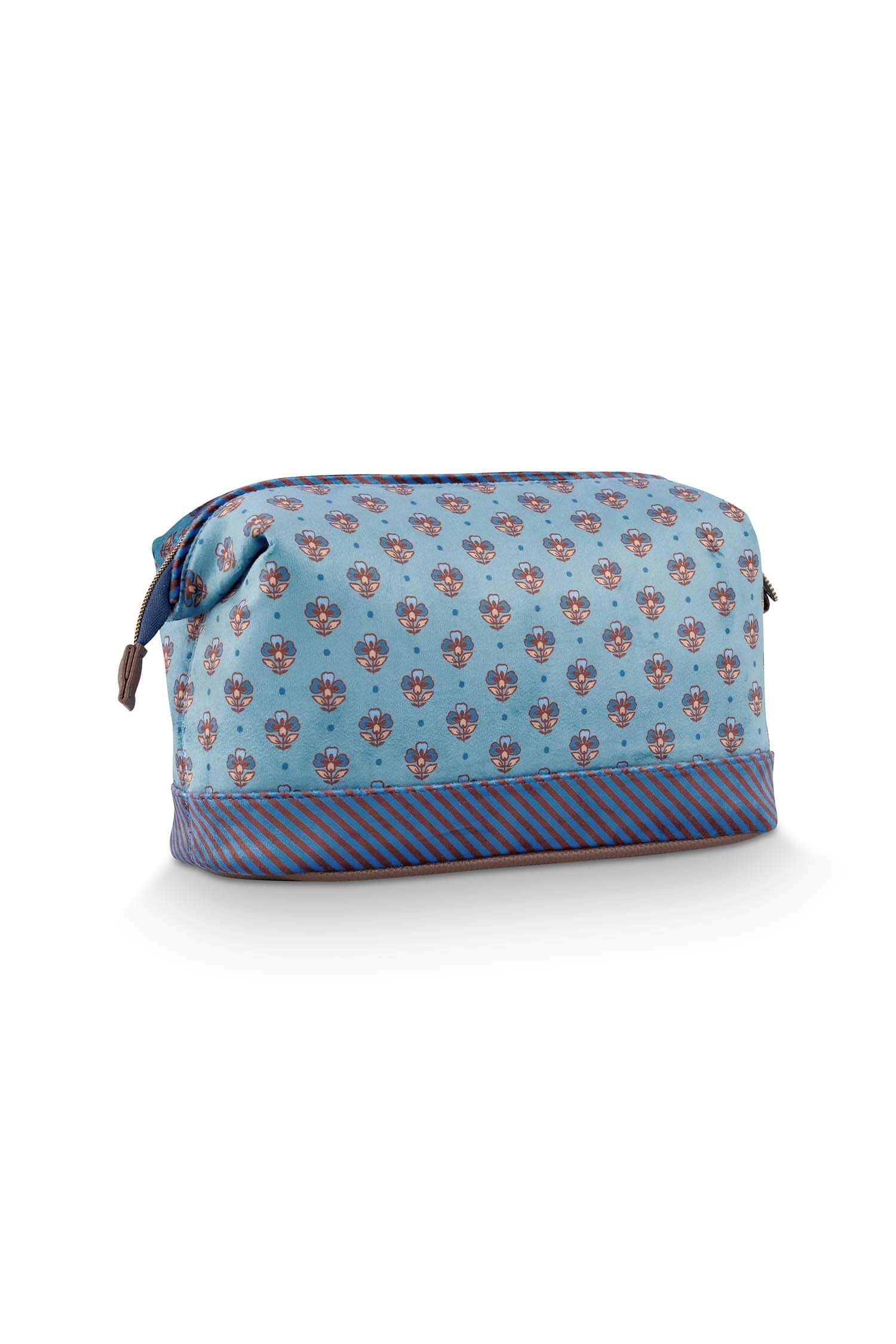 Necessaire Cooper Groß Jaipur Flower Blau