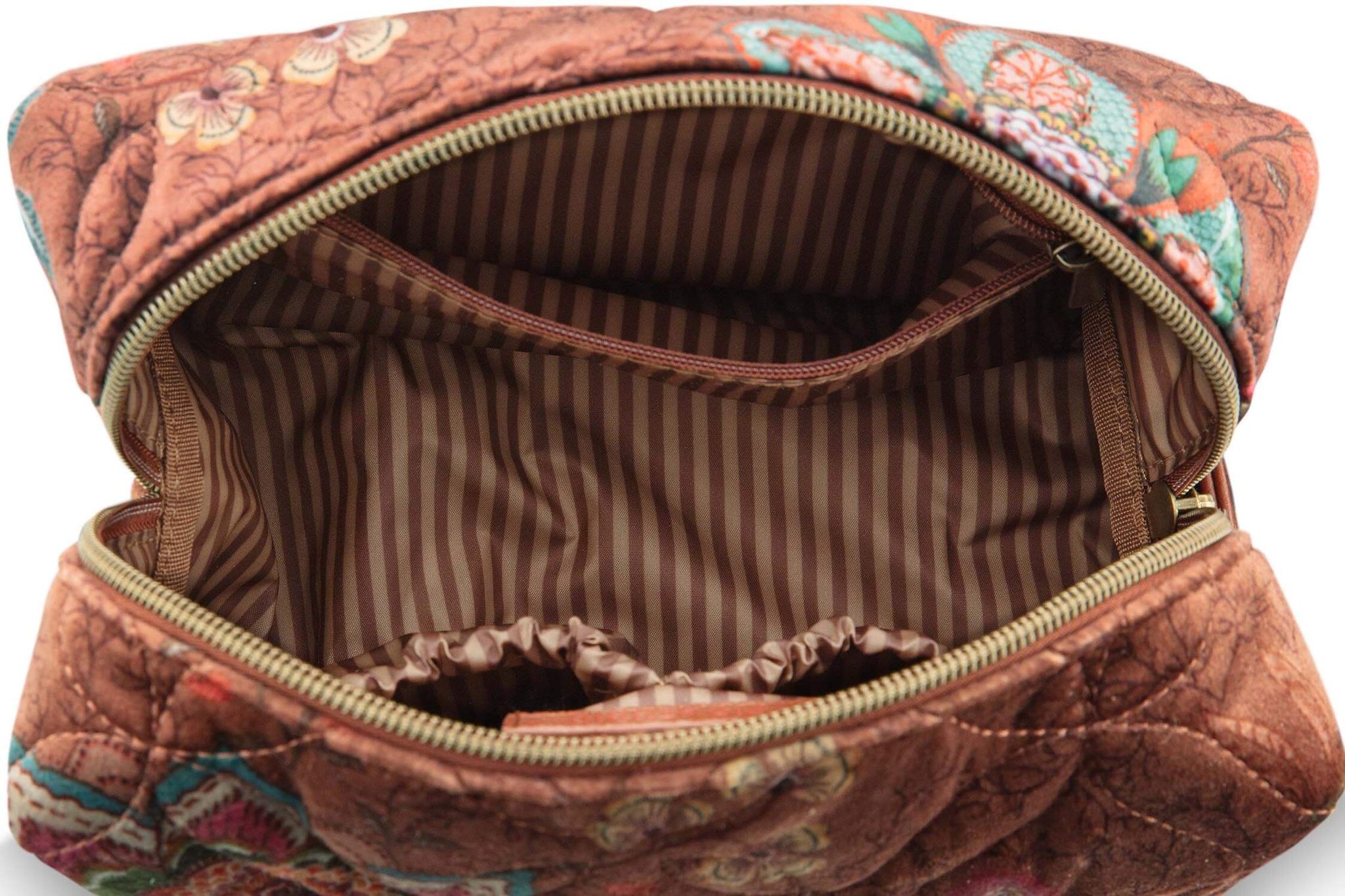 Necessaire Coco Mittelgroß Mumbai Morning Braun