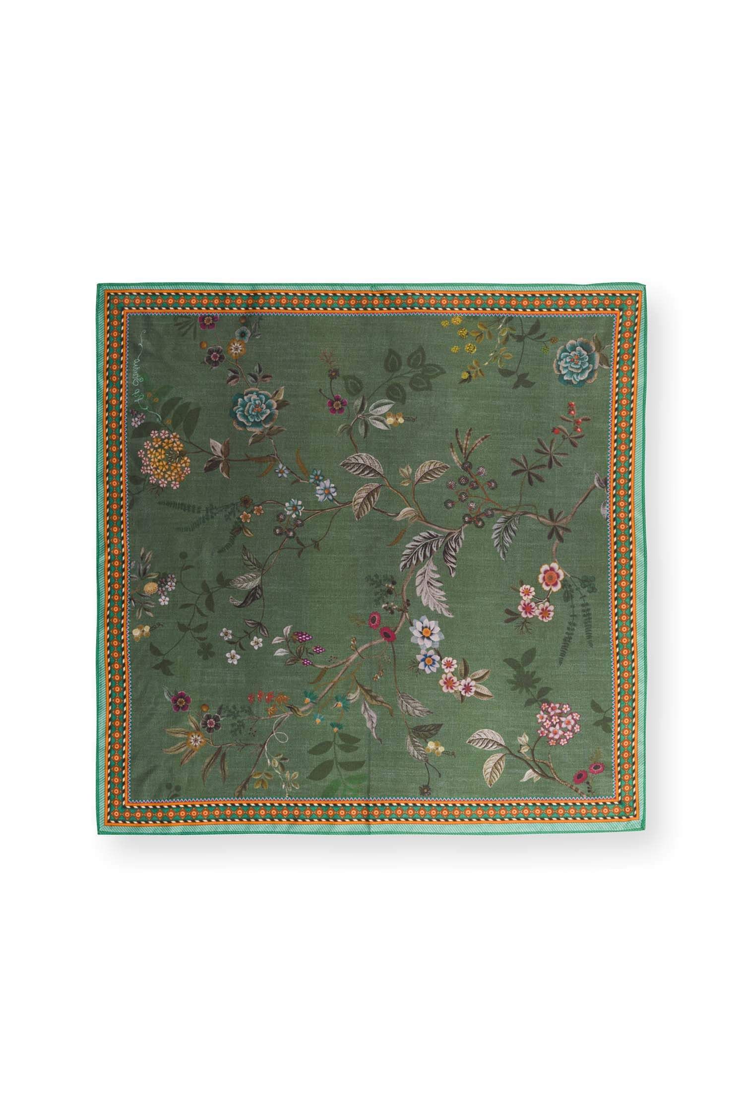 Schal Bodhi Flower Grün