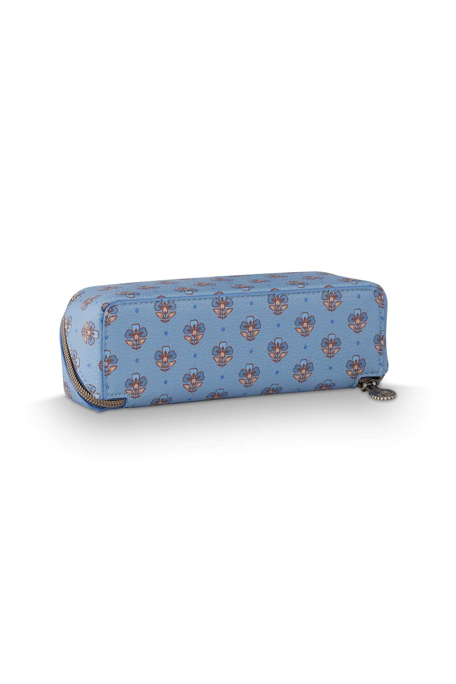 Necessaire Cyrille Klein Jaipur Flower Blau
