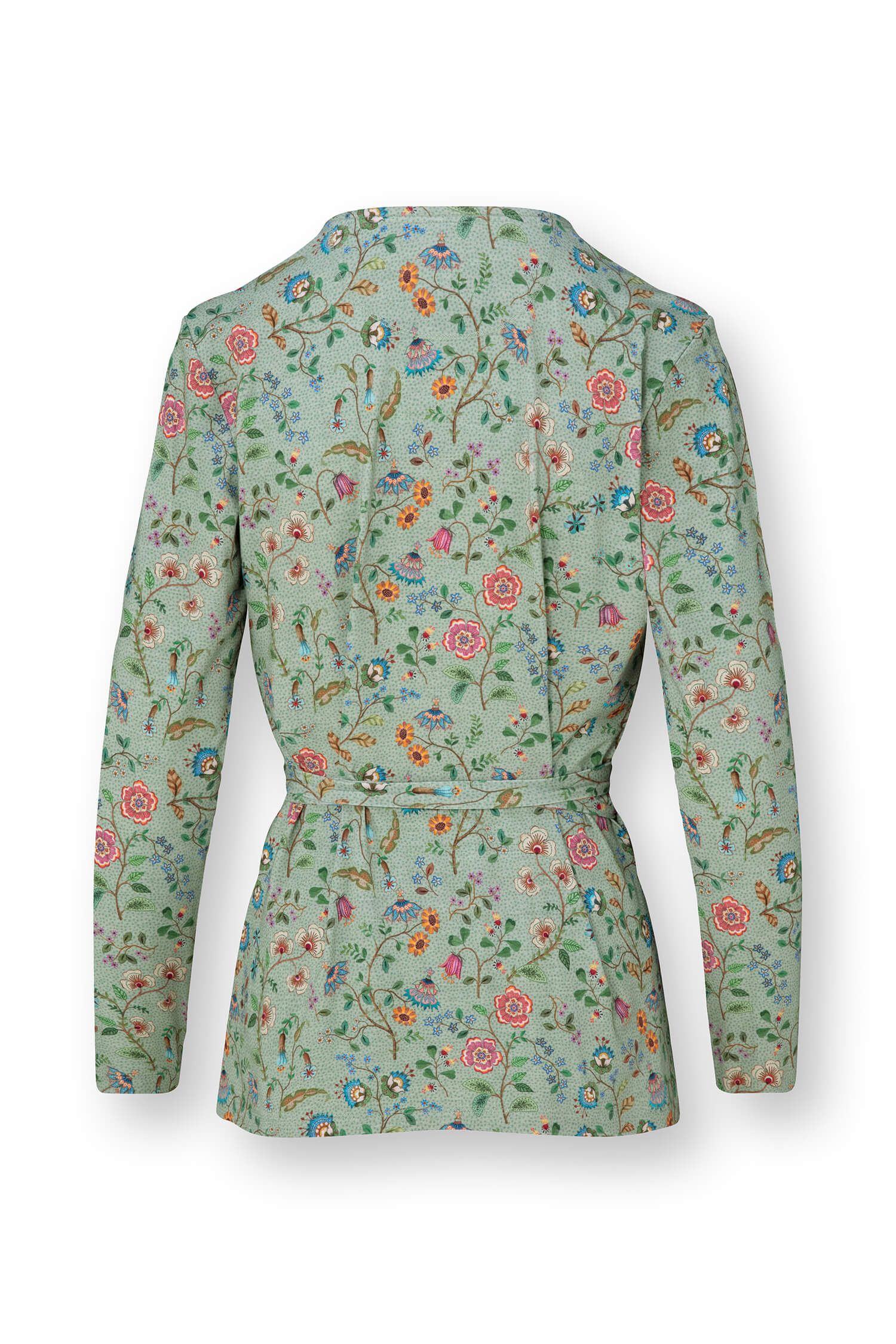 Teagan Cardigan Langen Ärmeln Flora Bangalore Grün