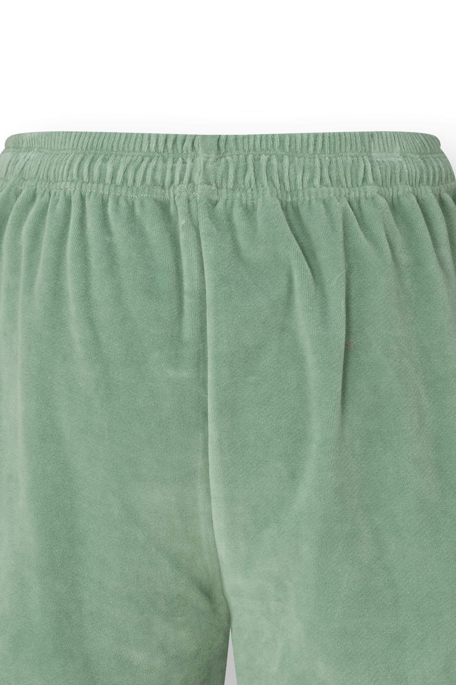 Bisou Kurze Hose Velvet Grün