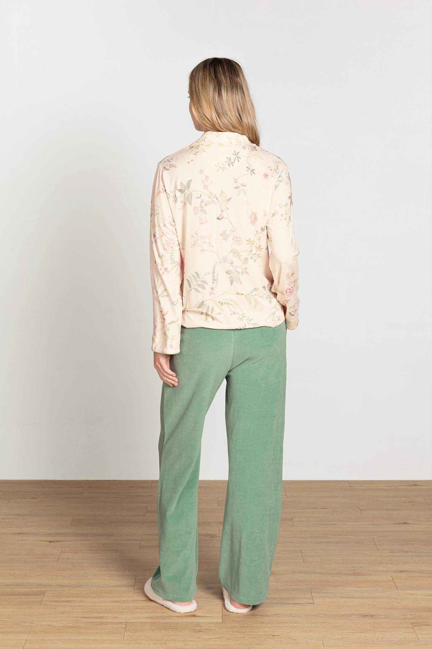 Britta Lange Hose Velvet Grün