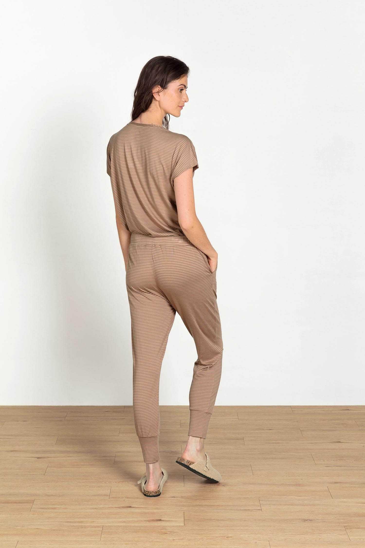 Bobien Pantalon Little Sumo Stripe Sable
