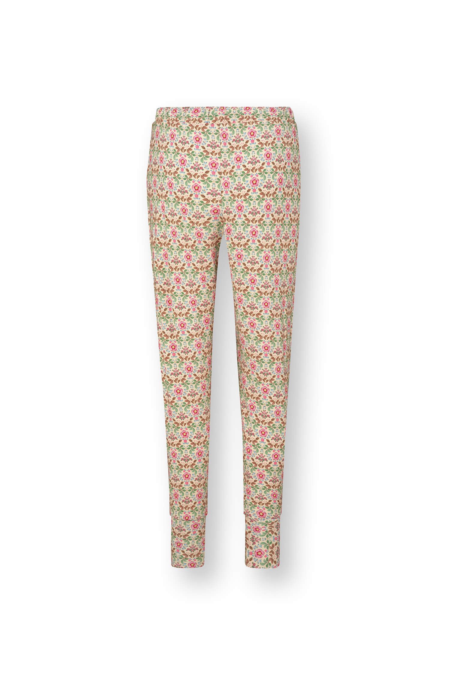 Bobien Lange Hose Bela Weiß